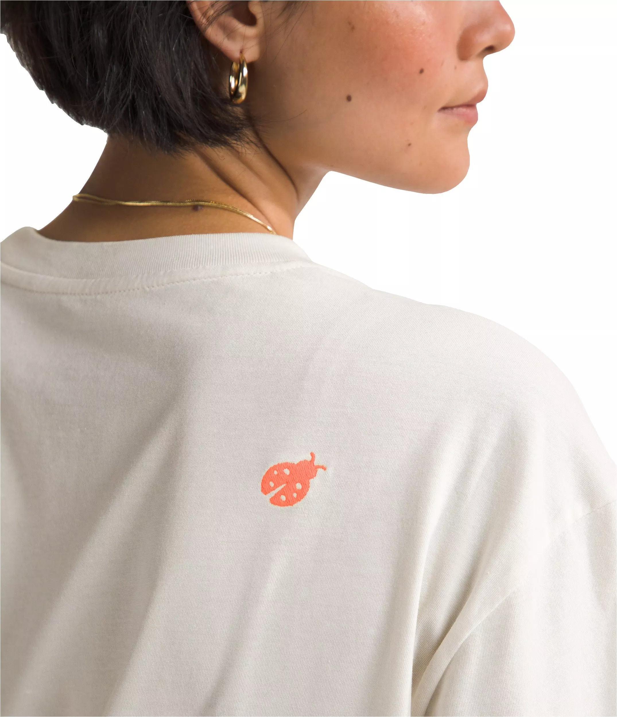 The North Face Women's Short Sleeve Evolution Oversized Tee - WHITE