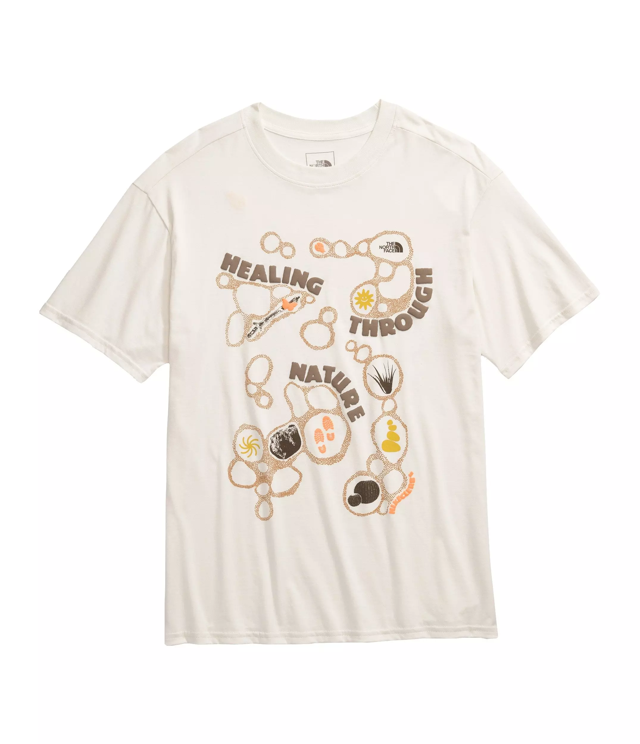 The North Face Women's Short Sleeve Evolution Oversized Tee - WHITE