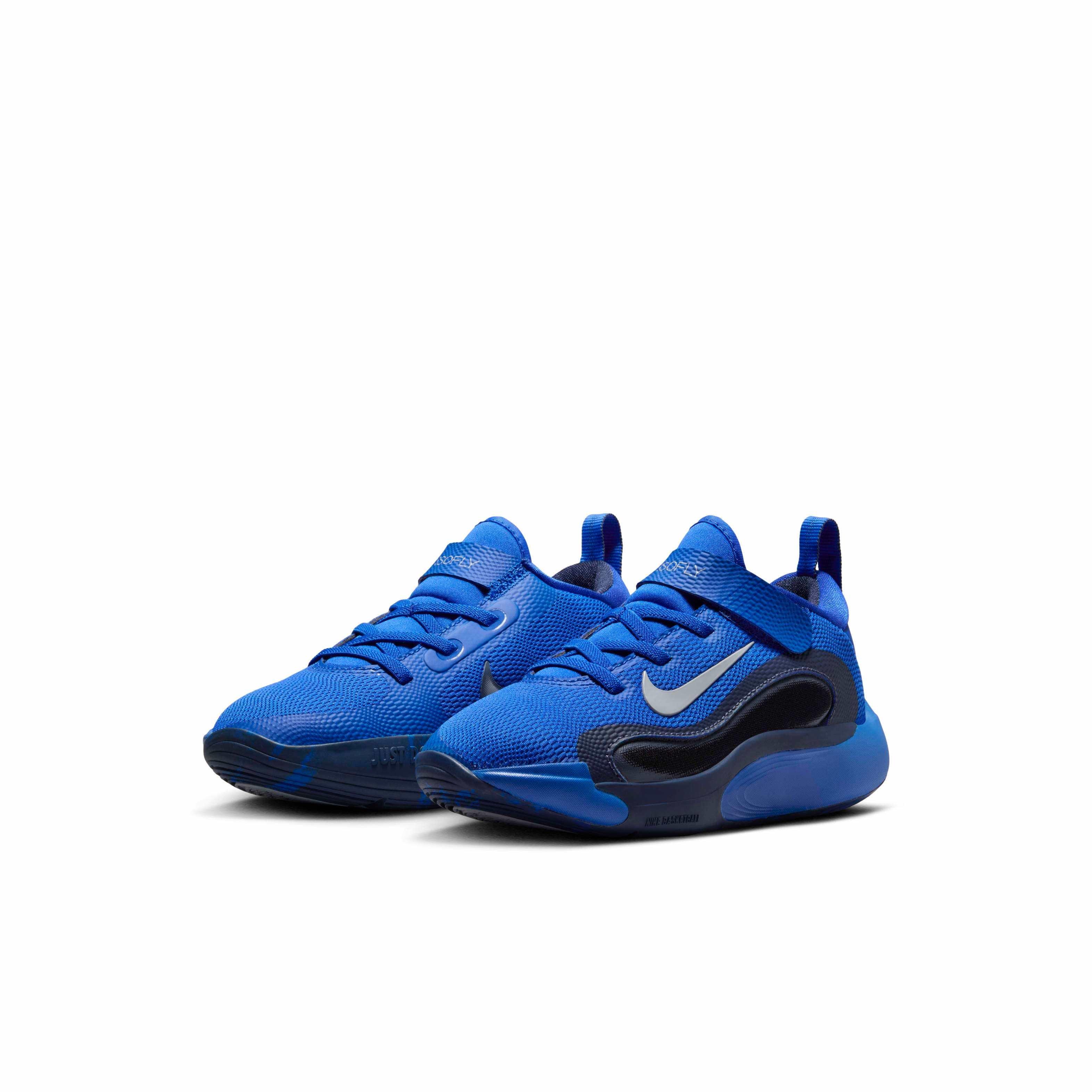 Nike IsoFly Preschool Boys' "Game Royal/Thunder Blue/Black/Wolf Grey" Basketball Shoe
