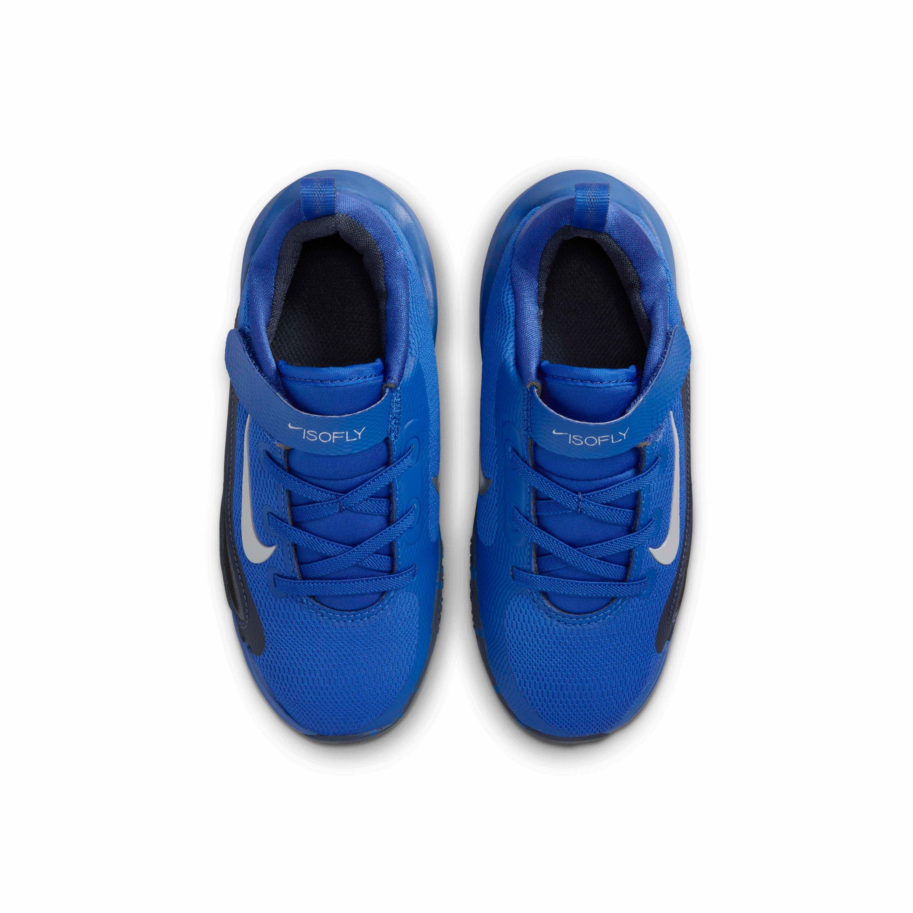 Nike IsoFly Preschool Boys' "Game Royal/Thunder Blue/Black/Wolf Grey" Basketball Shoe