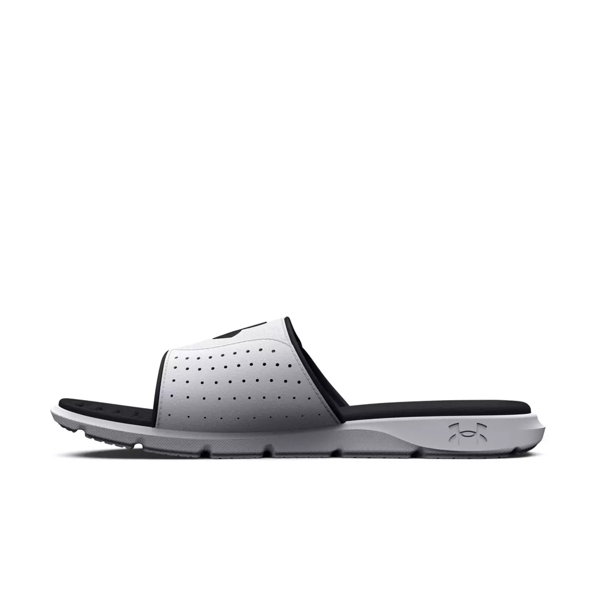 Under Armour Ignite Pro "White/Black" Men's Slide - WHITE/BLACK