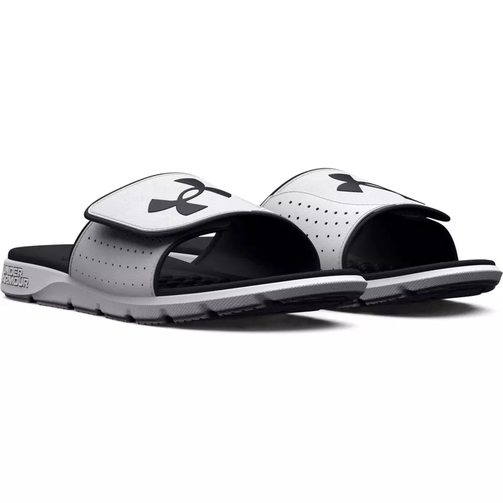 Under Armour Ignite Pro "White/Black" Men's Slide - WHITE/BLACK