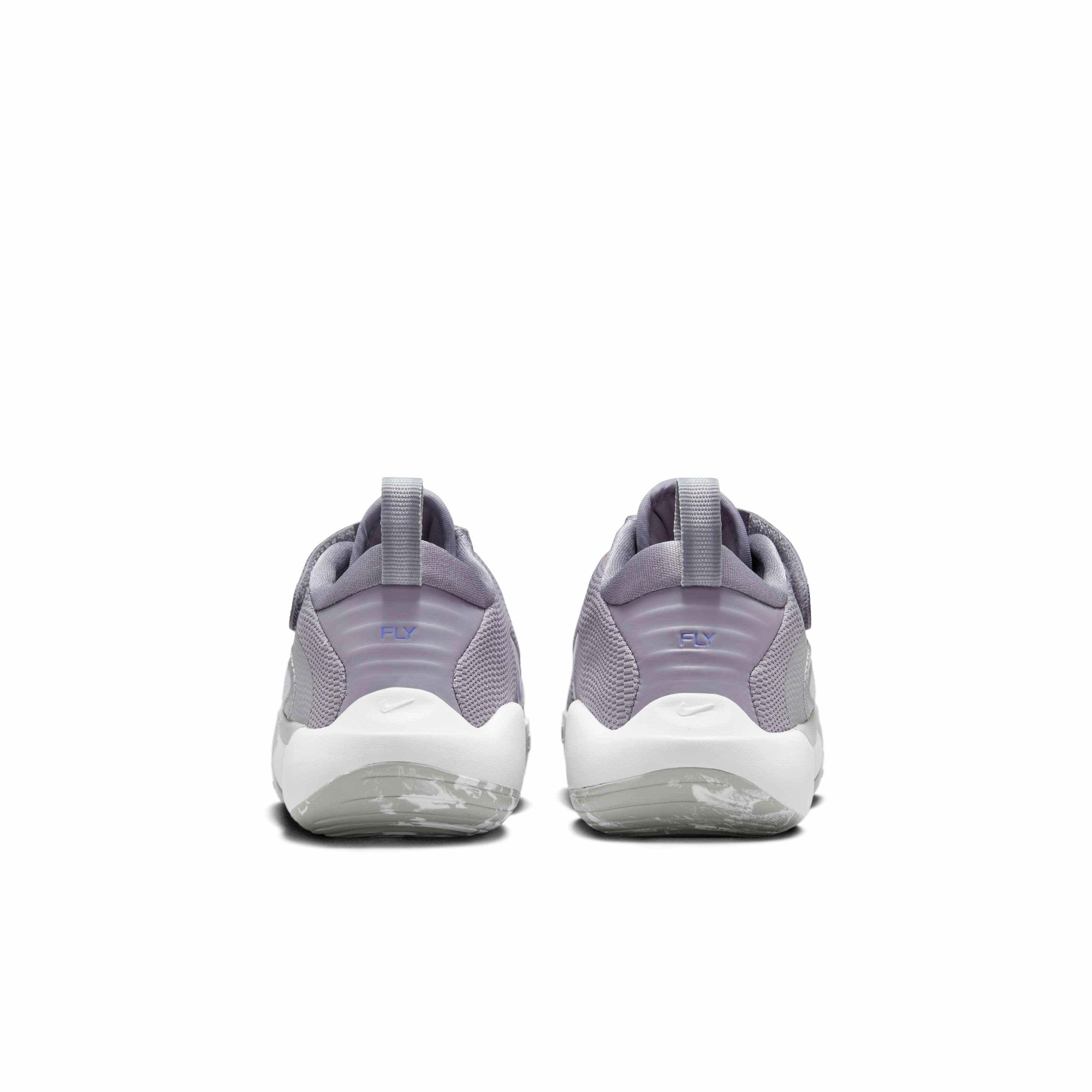 Nike IsoFly Preschool Boys' "Cement Grey/Light Smoke Grey/Pure Platinum/Royal Pulse" Basketball Shoe