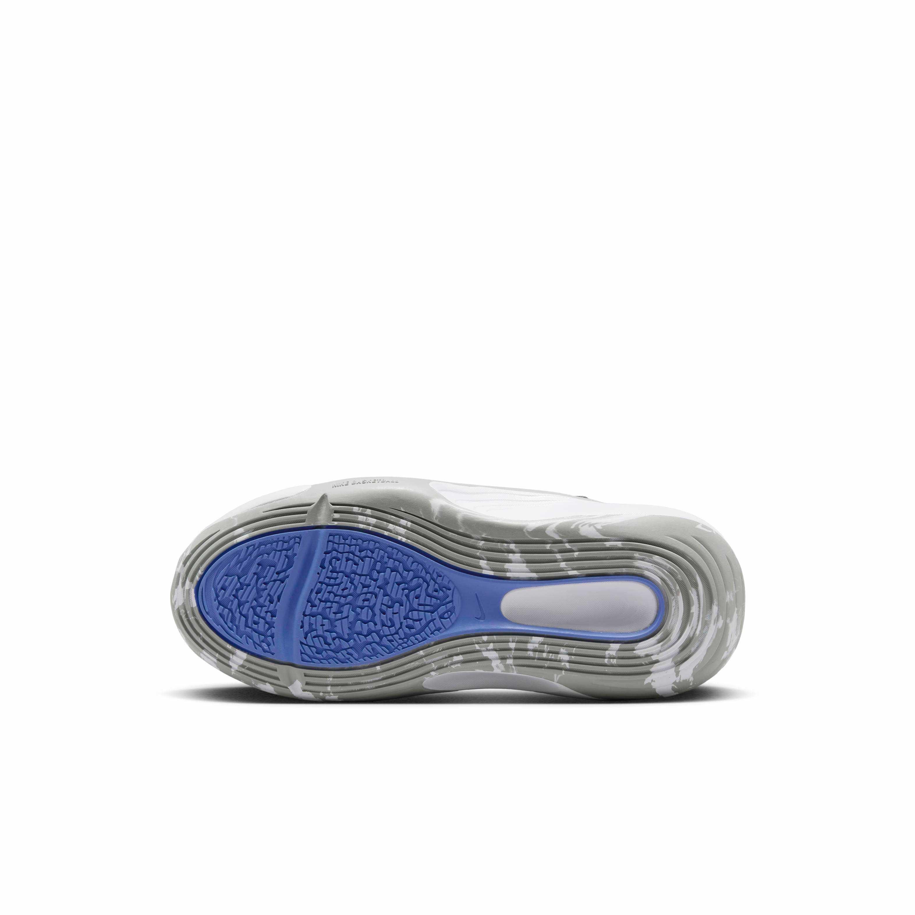 Nike IsoFly Preschool Boys' "Cement Grey/Light Smoke Grey/Pure Platinum/Royal Pulse" Basketball Shoe
