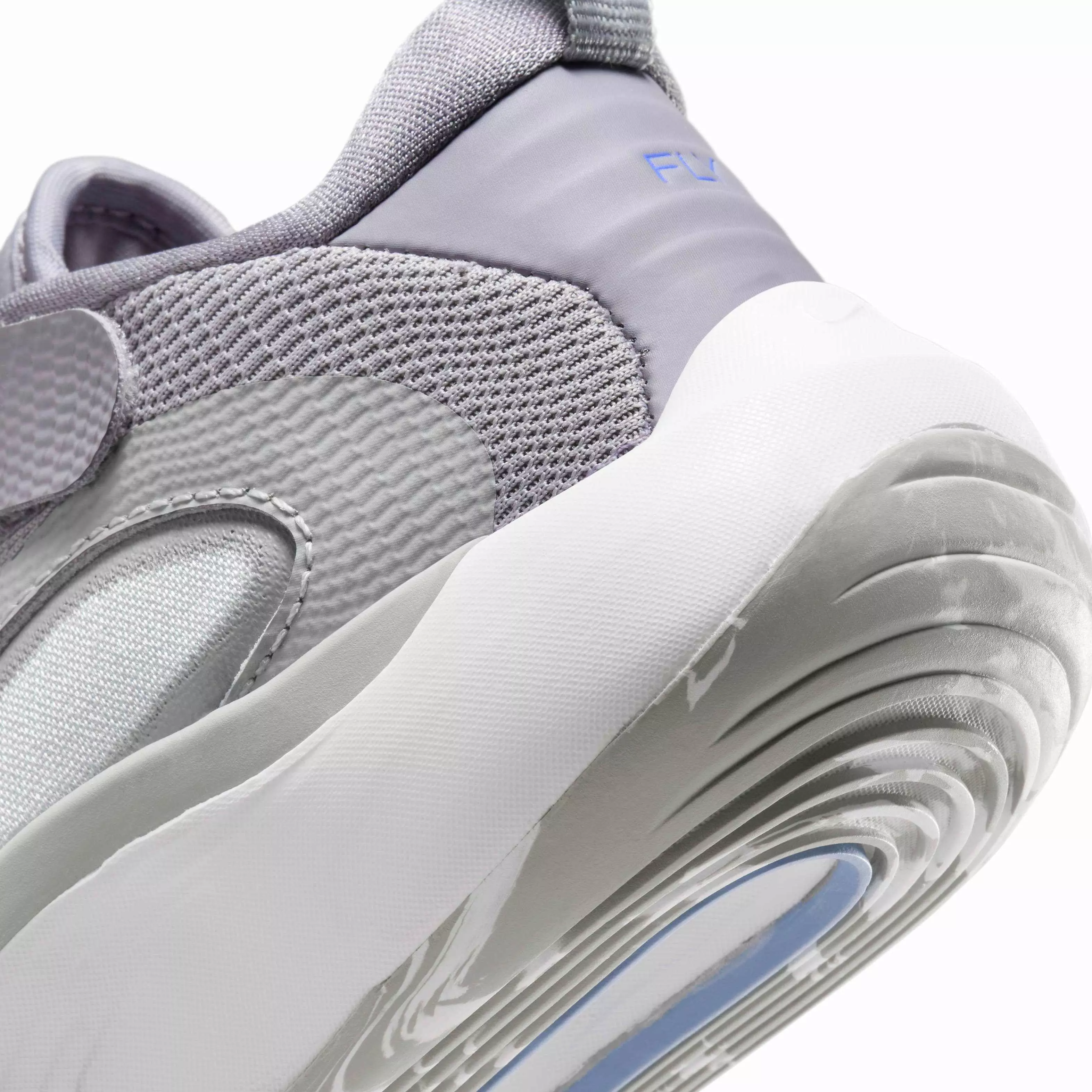 Nike IsoFly "Cement Grey/Light Smoke Grey/Pure Platinum/Royal Pulse" Preschool Boys' Basketball Shoe - GREY/LT GREY/PLATINUM/ROYAL