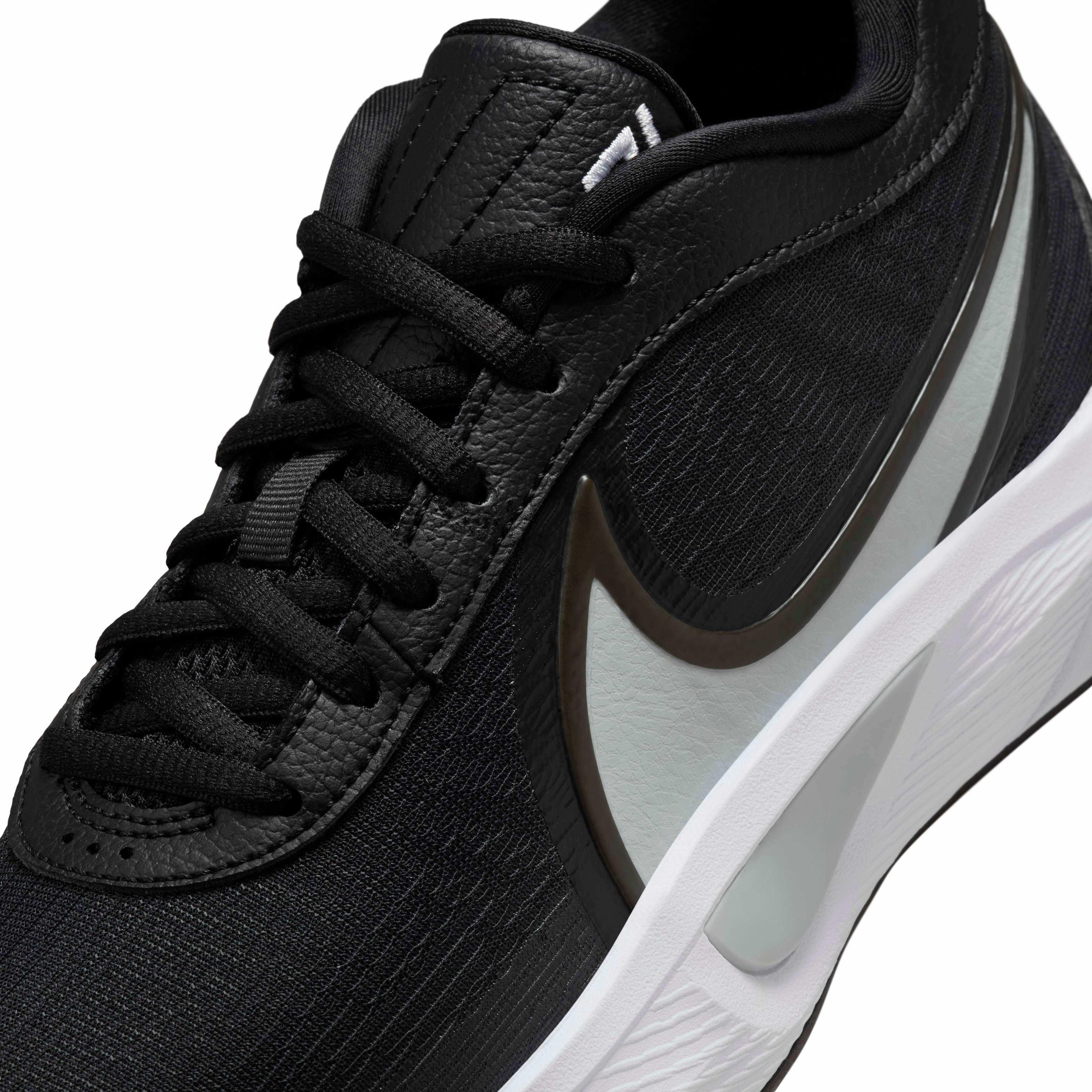 Nike Giannis Freak 6 Grade School Boys' "Black/White/Gunsmoke/Flat Silver" Basketball Shoe