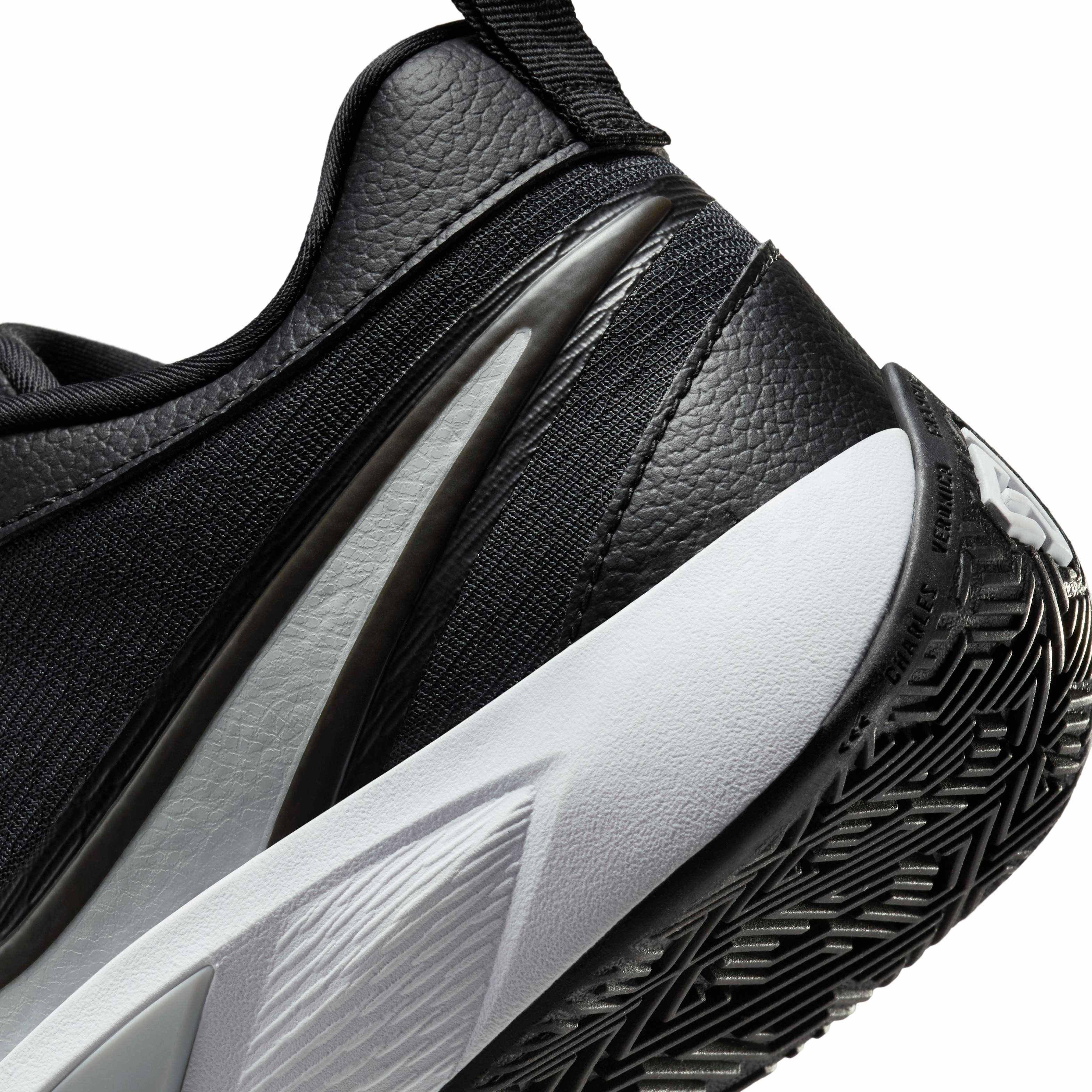 Nike Giannis Freak 6 Grade School Boys' "Black/White/Gunsmoke/Flat Silver" Basketball Shoe