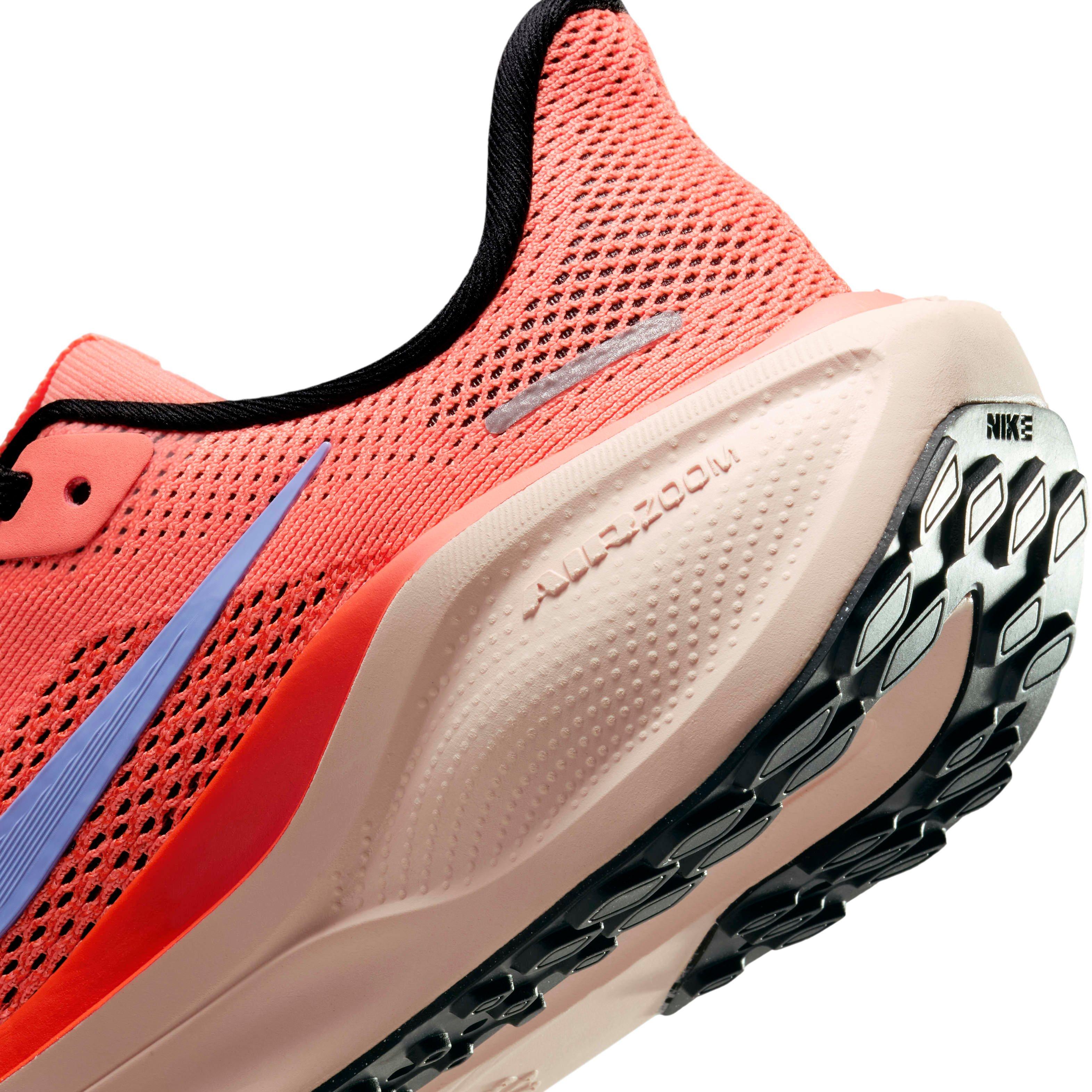Nike Pegasus 41 Grade School Girls' "Light Wild Mango/Cosmic Clay/Black/Royal Pulse" Running Shoe