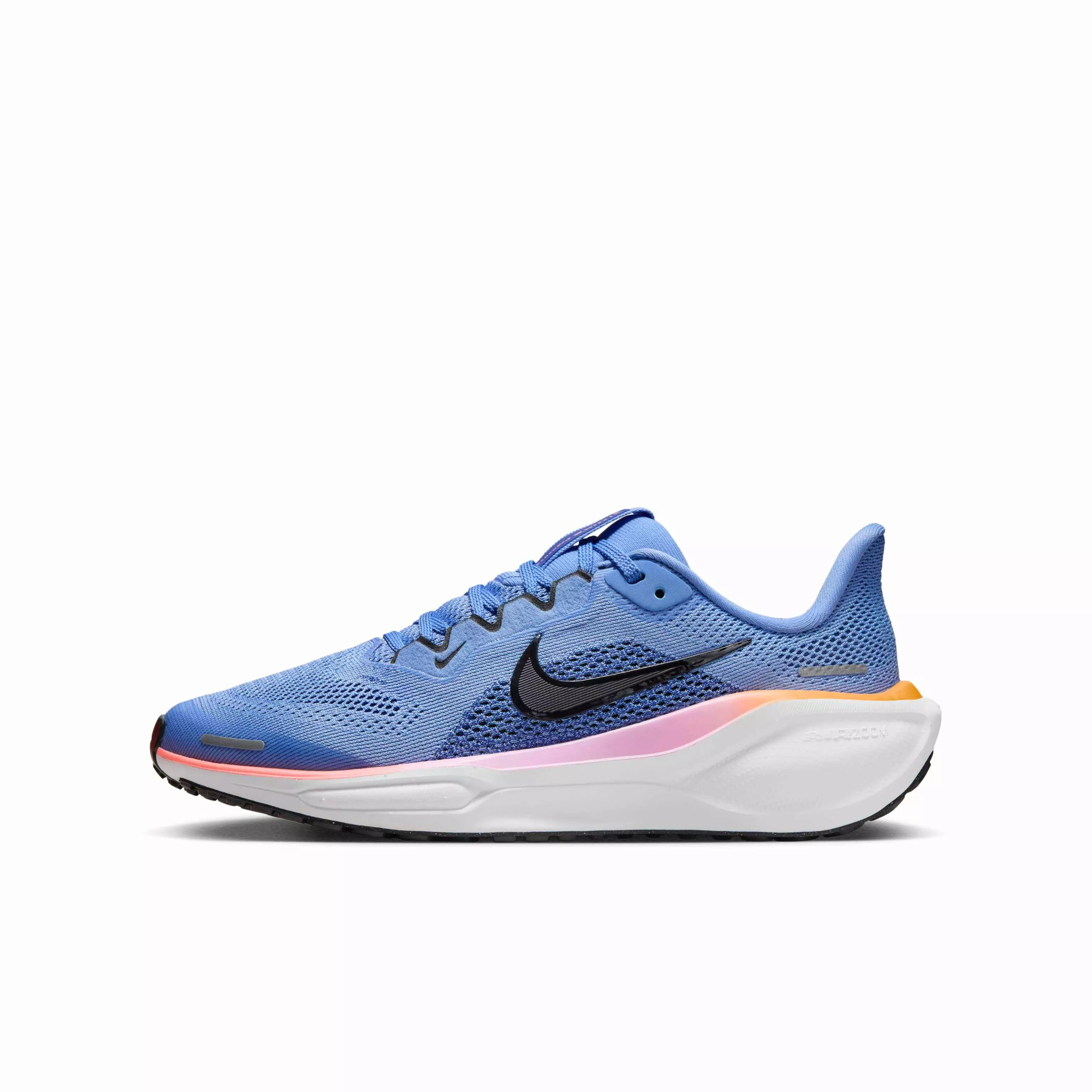 Nike Pegasus 41 "Royal Pulse/Astronomy Blue/Laser Orange/Black" Grade School Kids' Running Shoe - ROYAL/BLUE/ORANGE/BLACK
