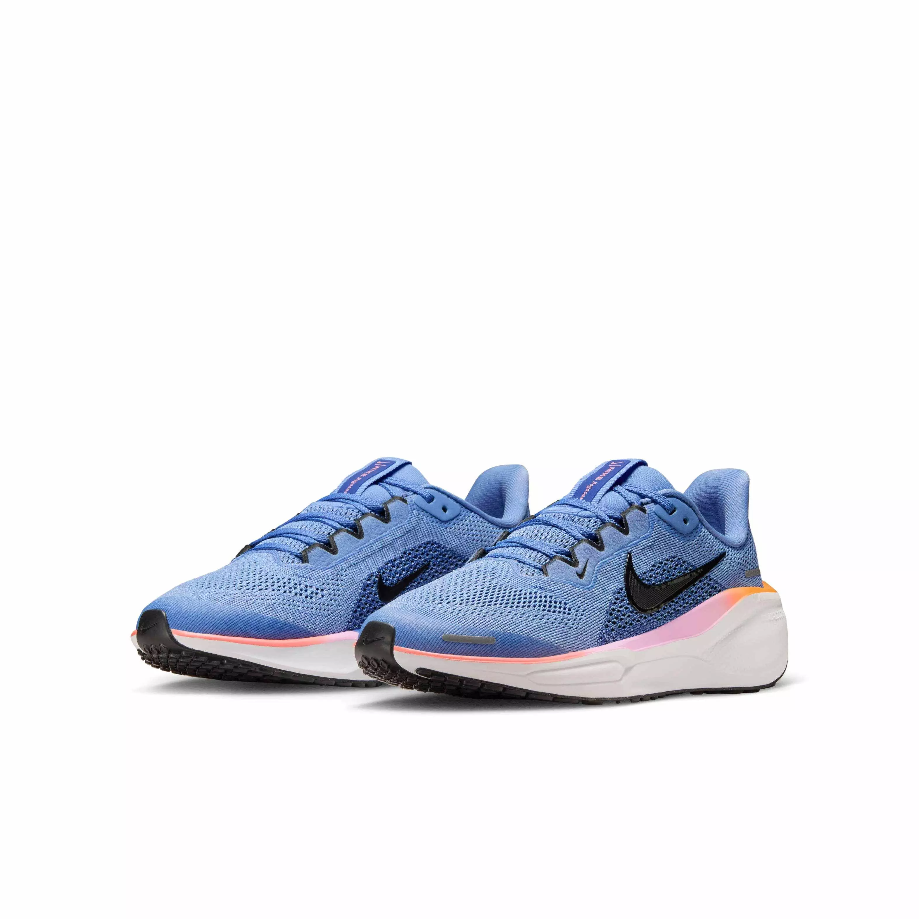 Nike Pegasus 41 "Royal Pulse/Astronomy Blue/Laser Orange/Black" Grade School Kids' Running Shoe - ROYAL/BLUE/ORANGE/BLACK