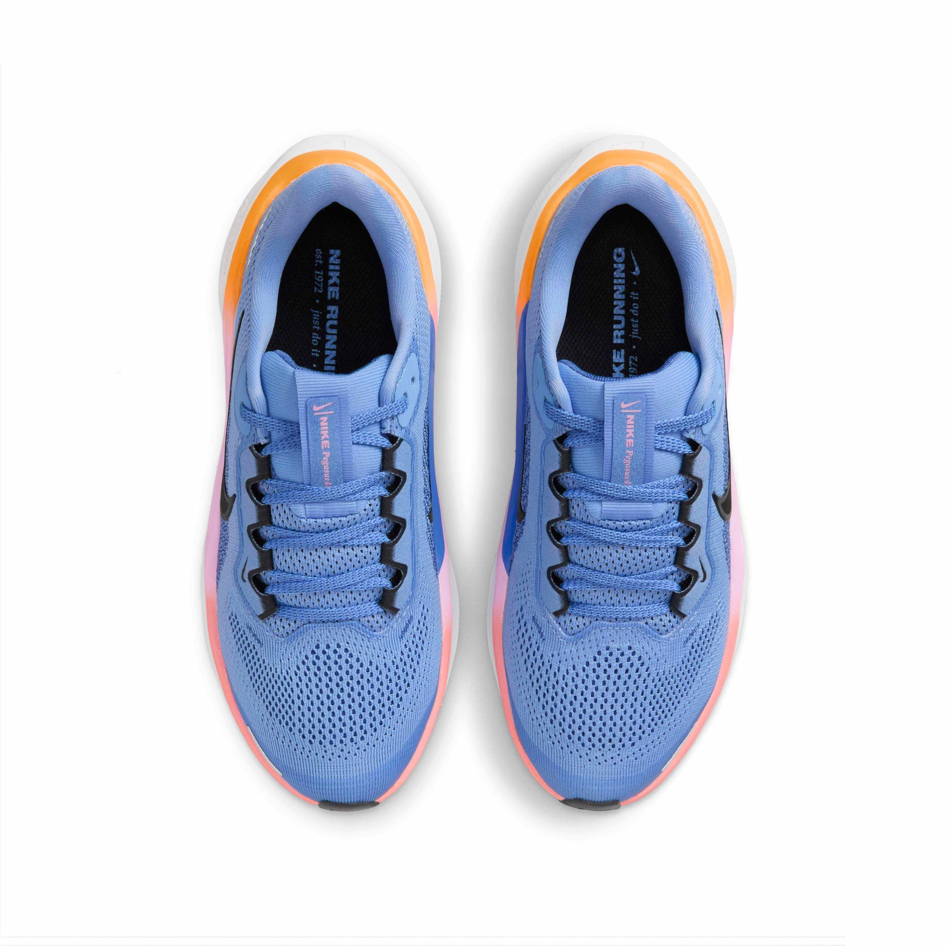 Nike Pegasus 41 Grade School Kids' "Royal Pulse/Astronomy Blue/Laser Orange/Black" Running Shoe