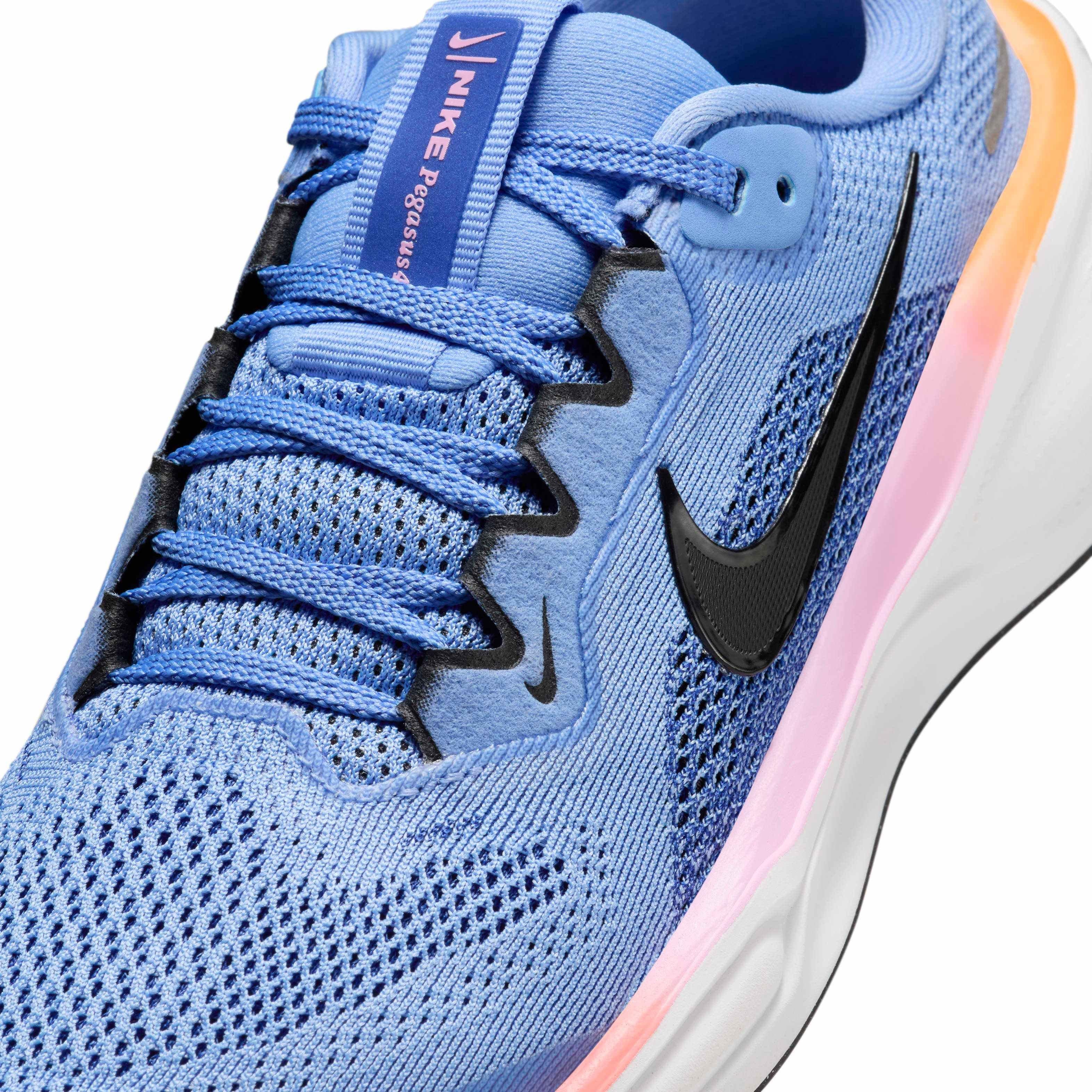 Nike Pegasus 41 Grade School Kids' "Royal Pulse/Astronomy Blue/Laser Orange/Black" Running Shoe