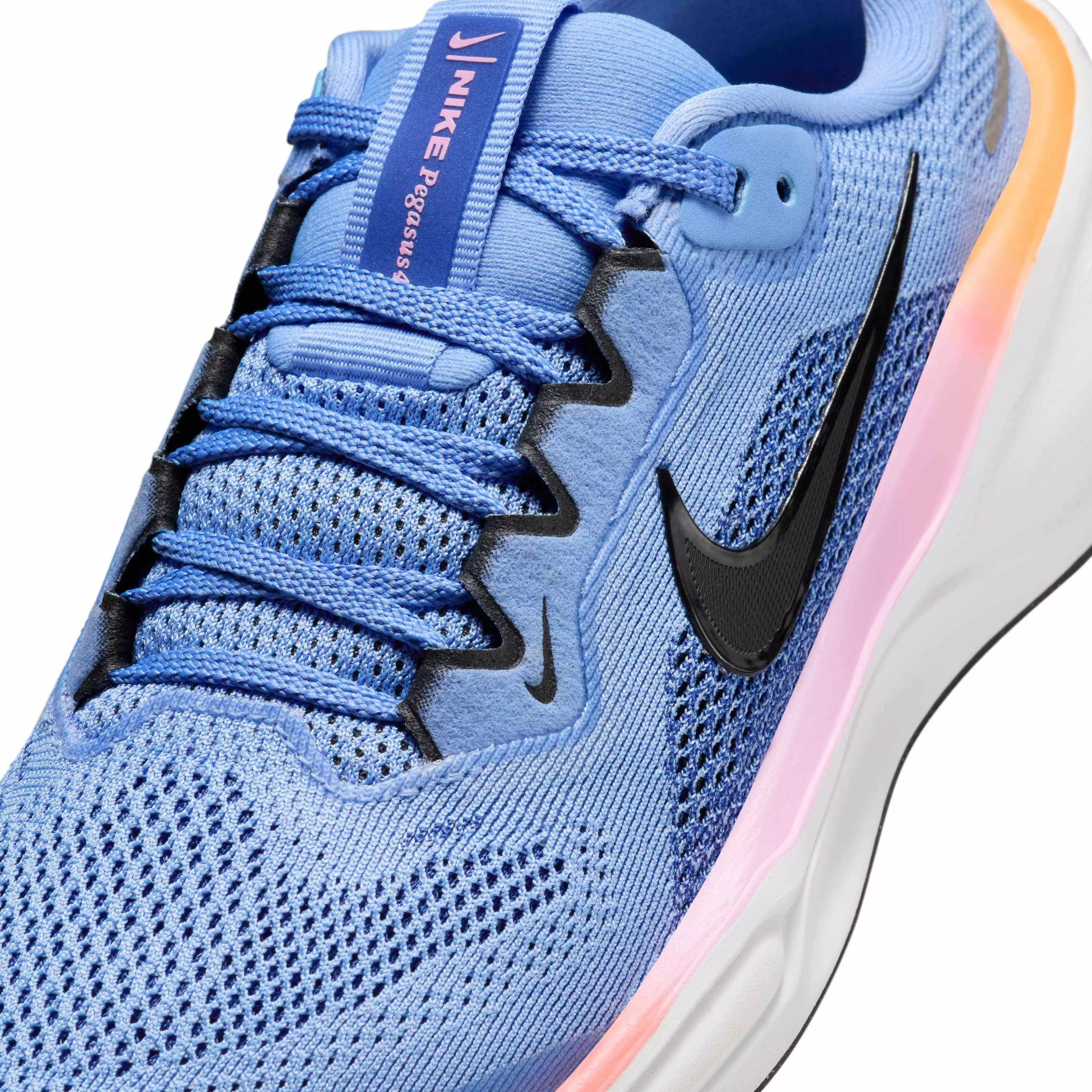 Nike Pegasus 41 "Royal Pulse/Astronomy Blue/Laser Orange/Black" Grade School Kids' Running Shoe - ROYAL/BLUE/ORANGE/BLACK