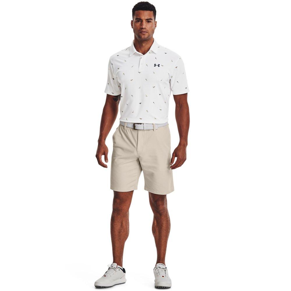Under Armour Men's Drive Short - WHITE Thumbnail View 3