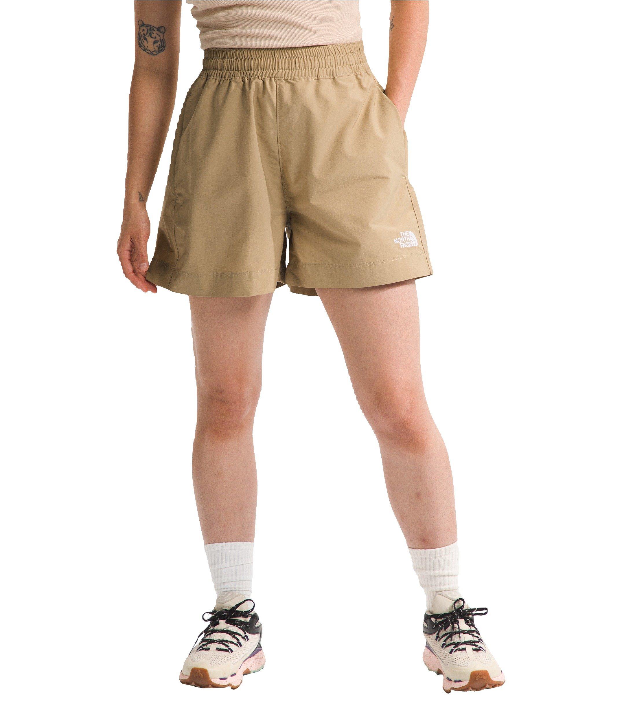 The North Face Women's Easy Wind Shorts - KHAKI Thumbnail View 1