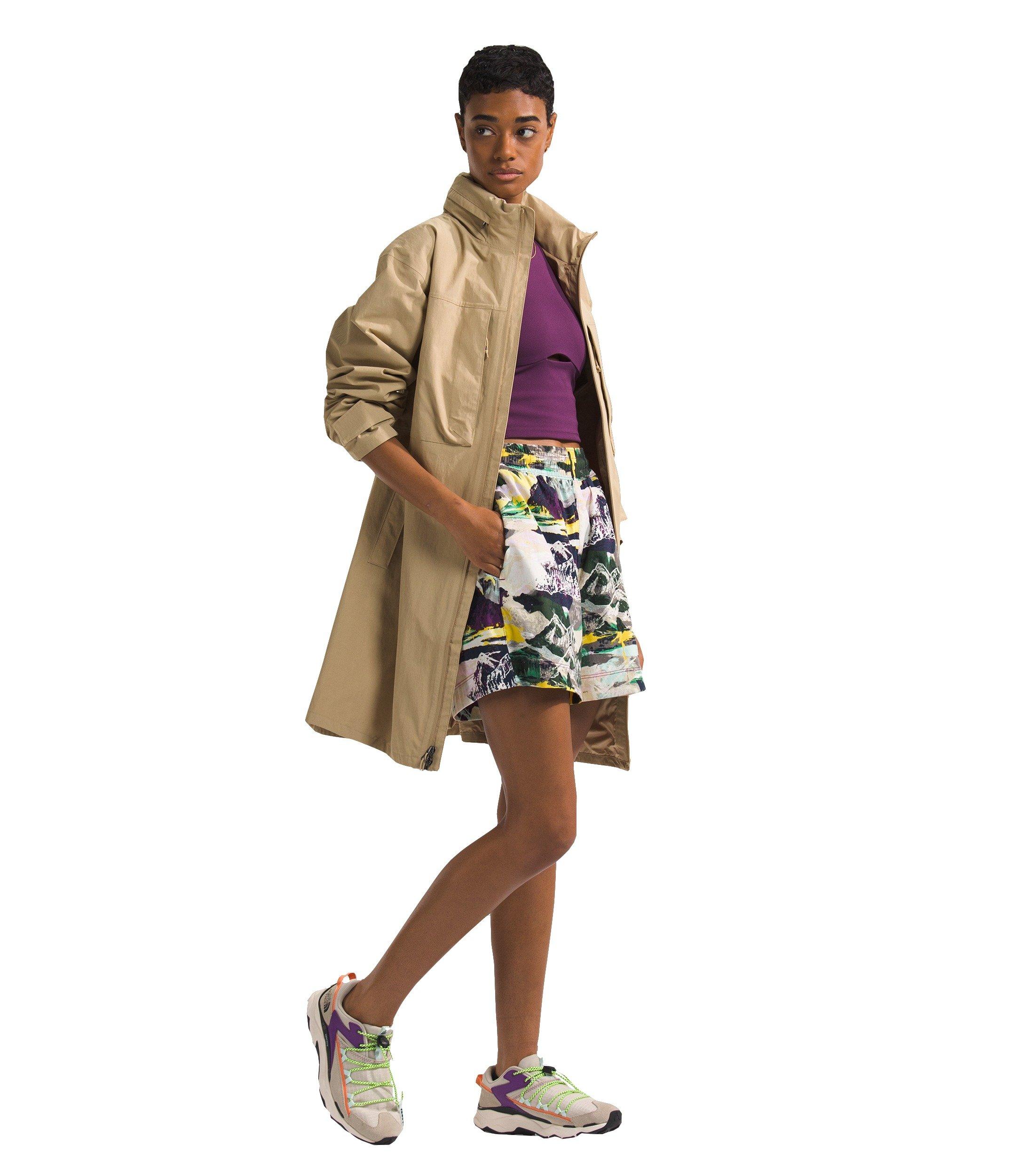 The North Face Women's Easy Wind Shorts - DK PURPLE Thumbnail View 4