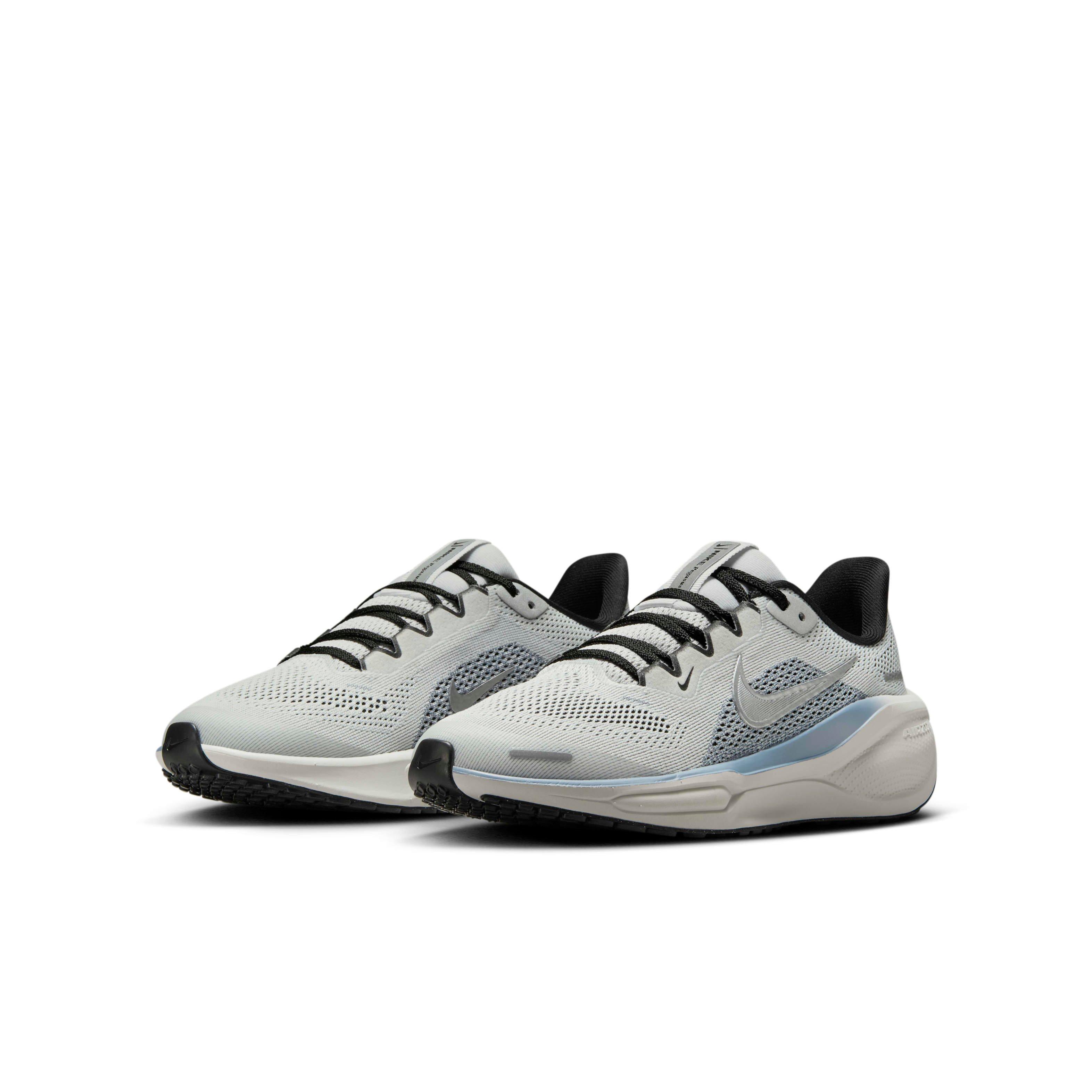 Nike Pegasus 41 "Photon Dust/Ashen Slate/Black/Metallic Silver" Grade School Boys' Running Shoe - DUST/SLATE/BLACK/SILVER Thumbnail View 3
