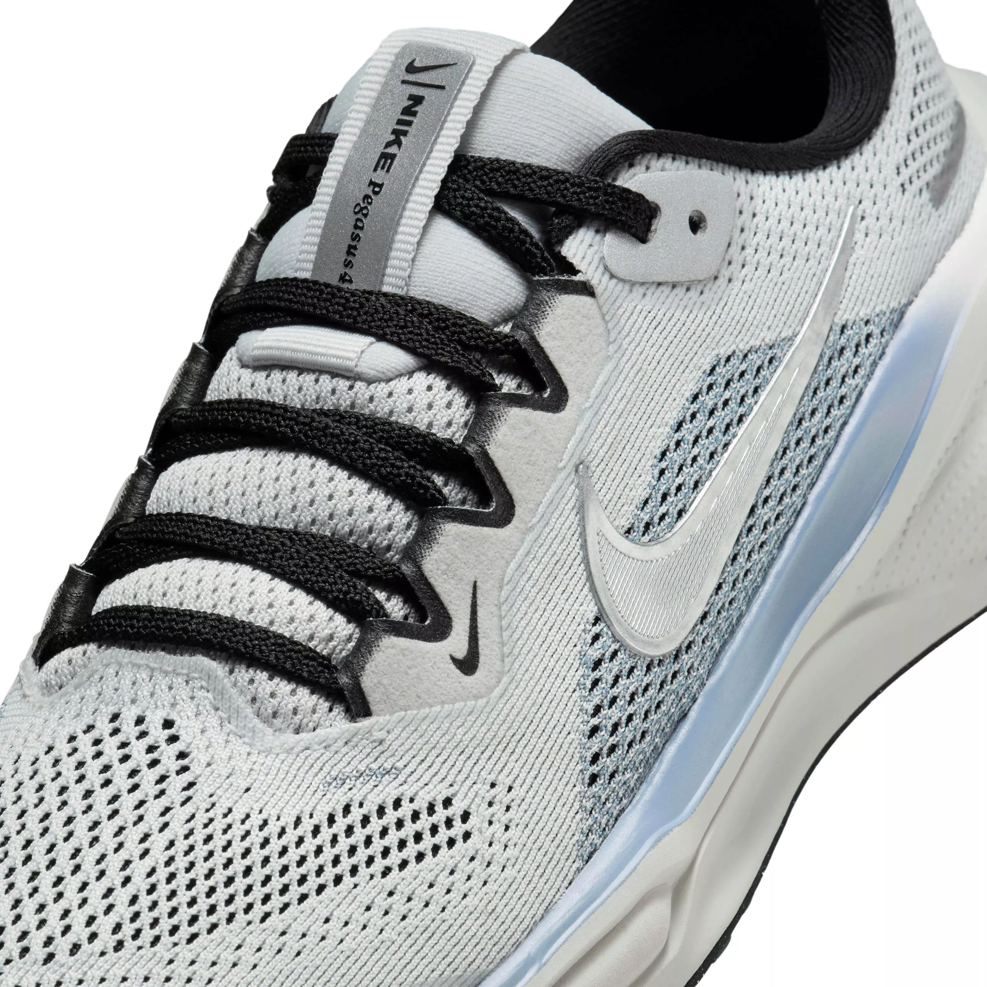 Nike Pegasus 41 "Photon Dust/Ashen Slate/Black/Metallic Silver" Grade School Boys' Running Shoe - DUST/SLATE/BLACK/SILVER