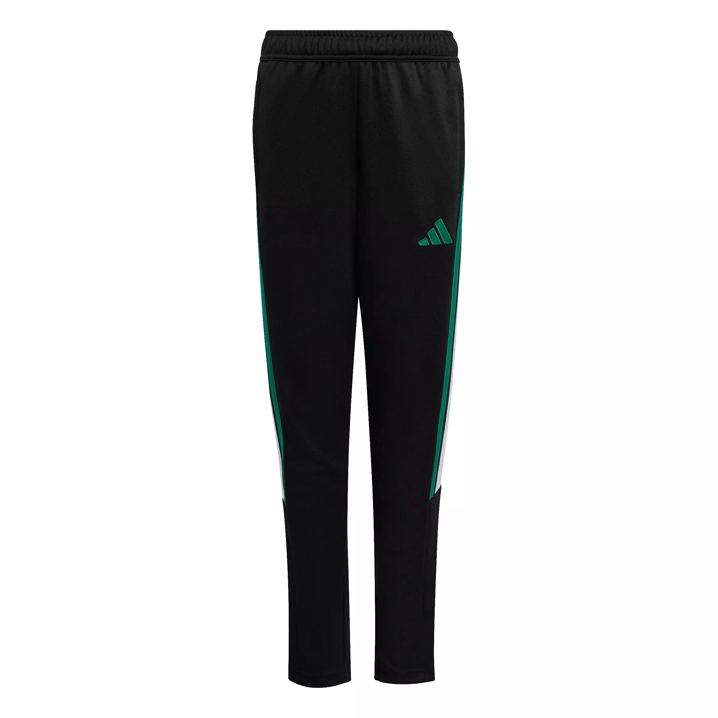 adidas Big Boys' Tiro 26 League Soocer Training Pants - Black/Green - BLACK/GREEN