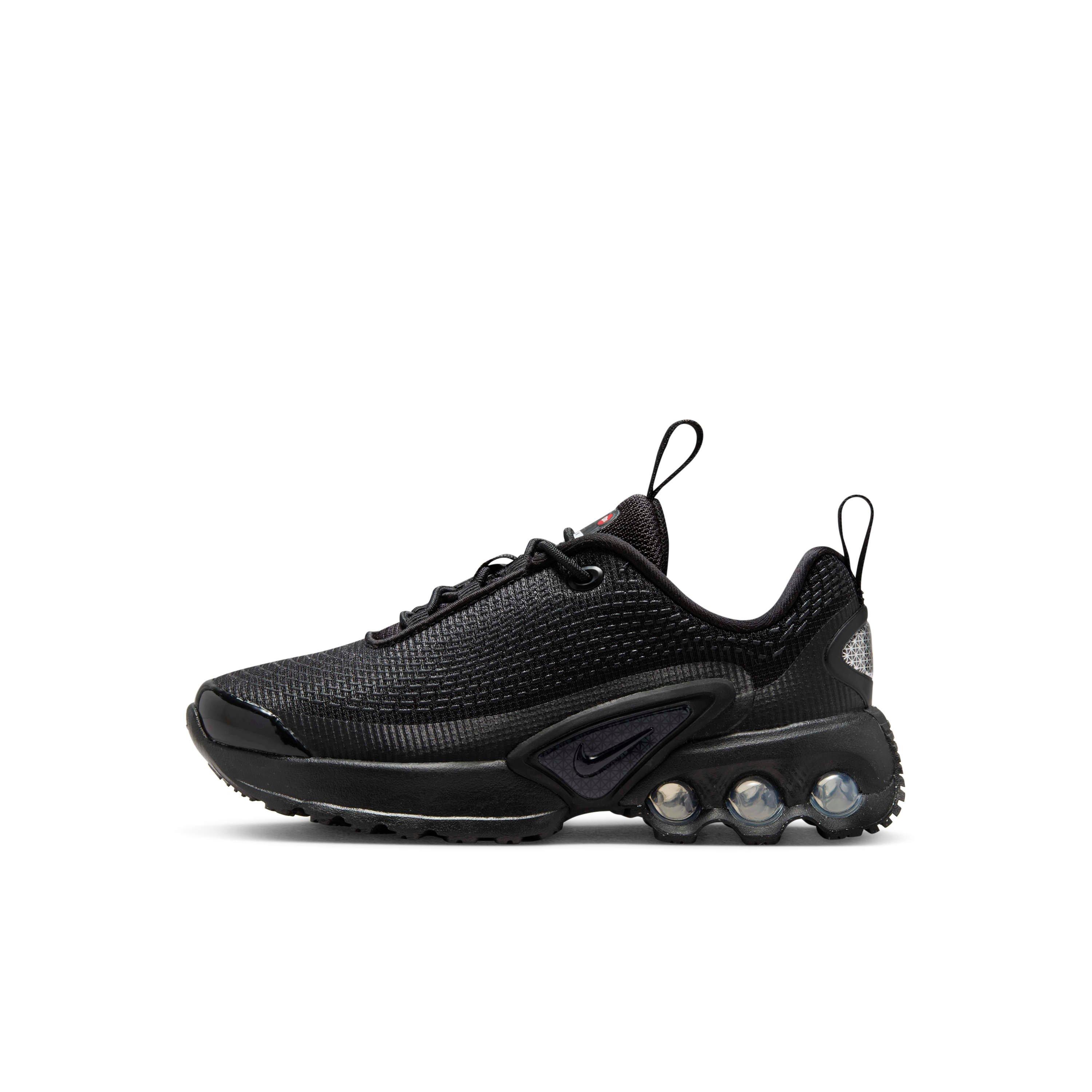 Nike Air Max Dn Preschool Boys' "Black/Black/Metallic Dark Grey/Black" Shoe