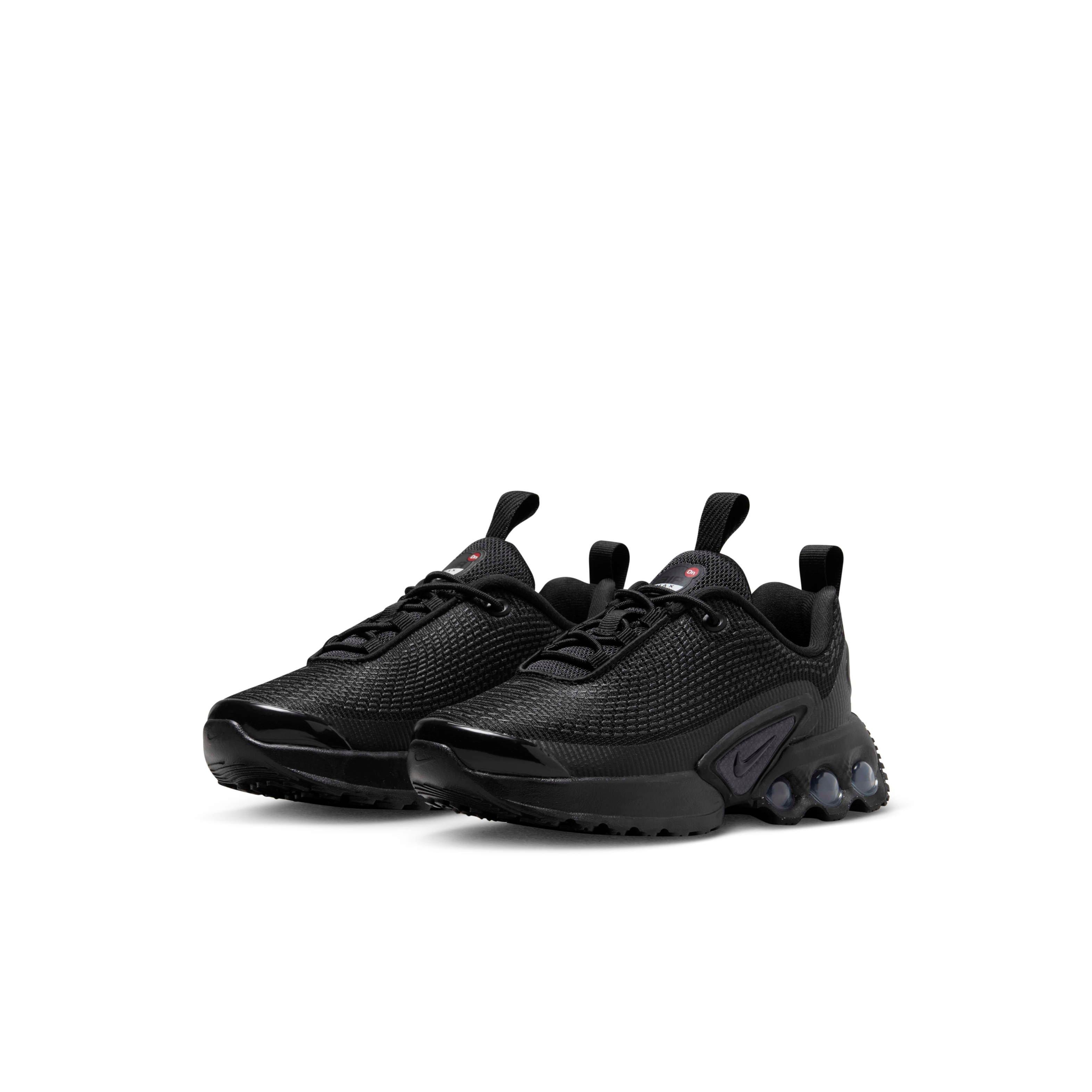 Nike Air Max Dn Preschool Boys' "Black/Black/Metallic Dark Grey/Black" Shoe