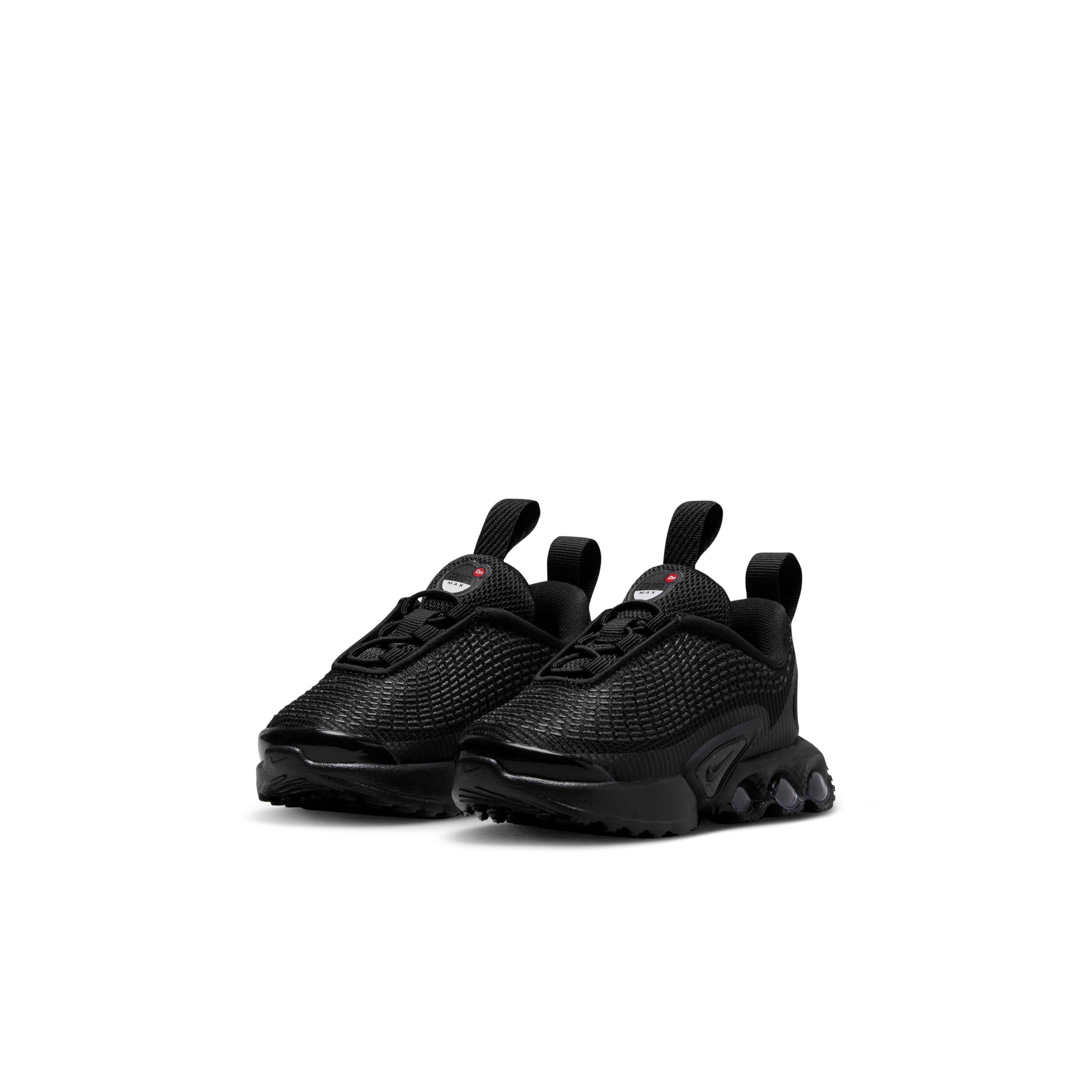 Nike Air Max Dn SE "Black/Black/Metallic Dark Grey/Black" Infant Boys' Shoe - BLACK/BLACK/DK GREY/BLACK Thumbnail View 3