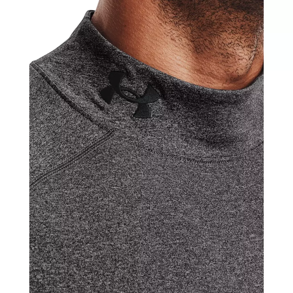 Under Armour Men's ColdGear Fitted Mock-Charcoal - CHARCOAL