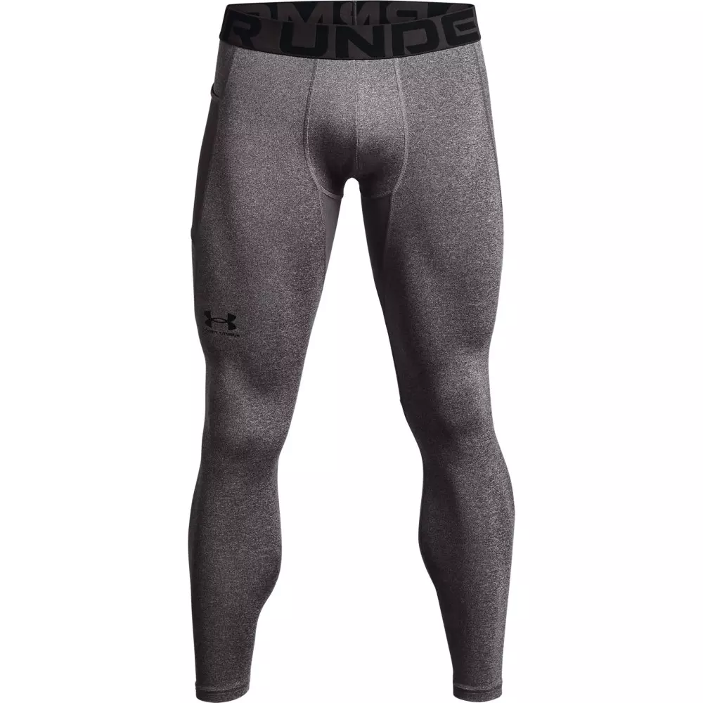 Under Armour Men's ColdGear Leggings-Grey - GREY