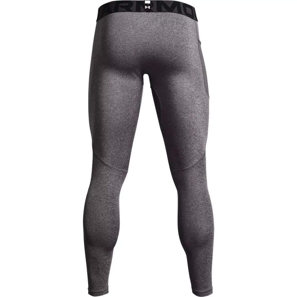 Under Armour Men's ColdGear Leggings-Grey - GREY