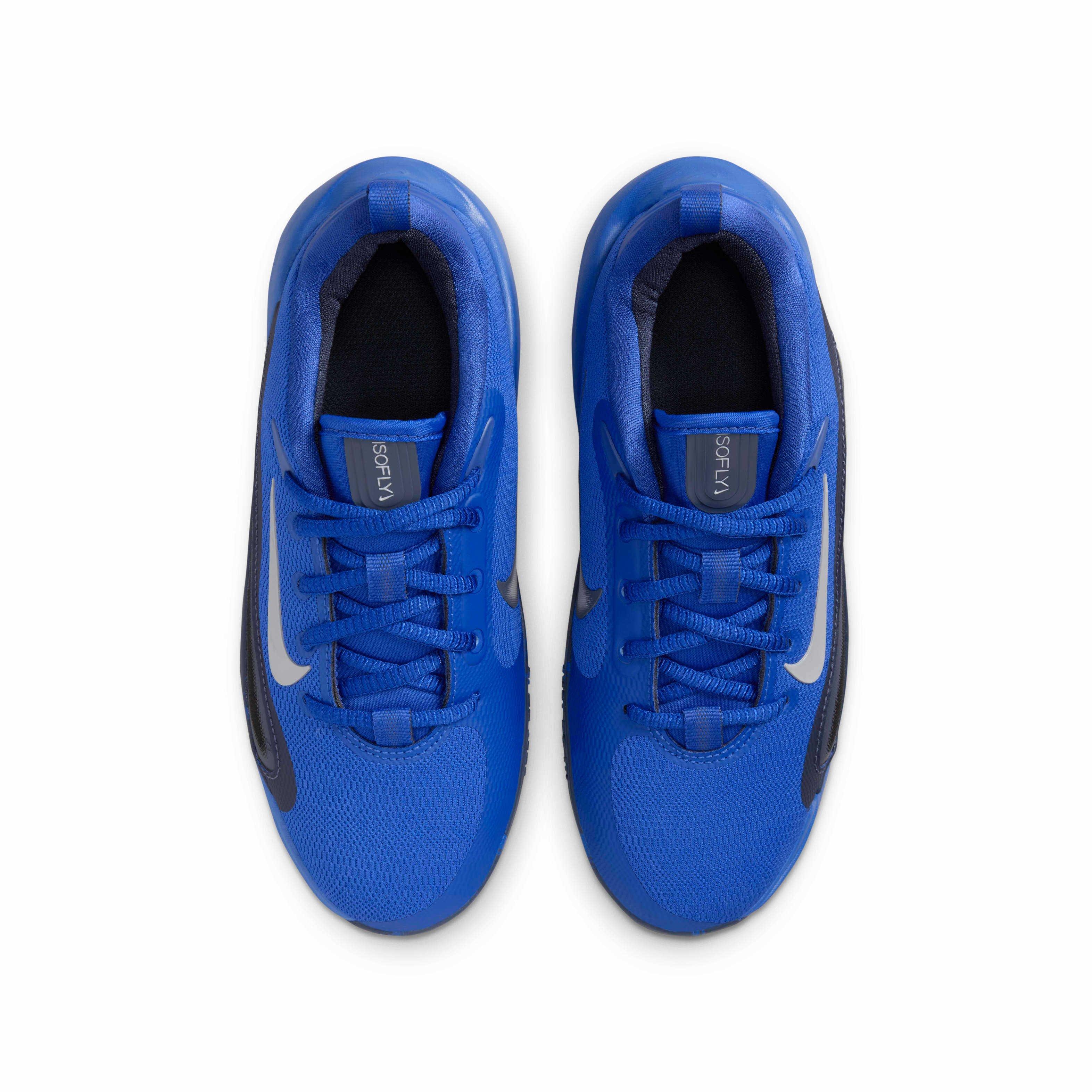 Nike IsoFly Grade School Boys' "Game Royal/Thunder Blue/Black/Wolf Grey" Basketball Shoe