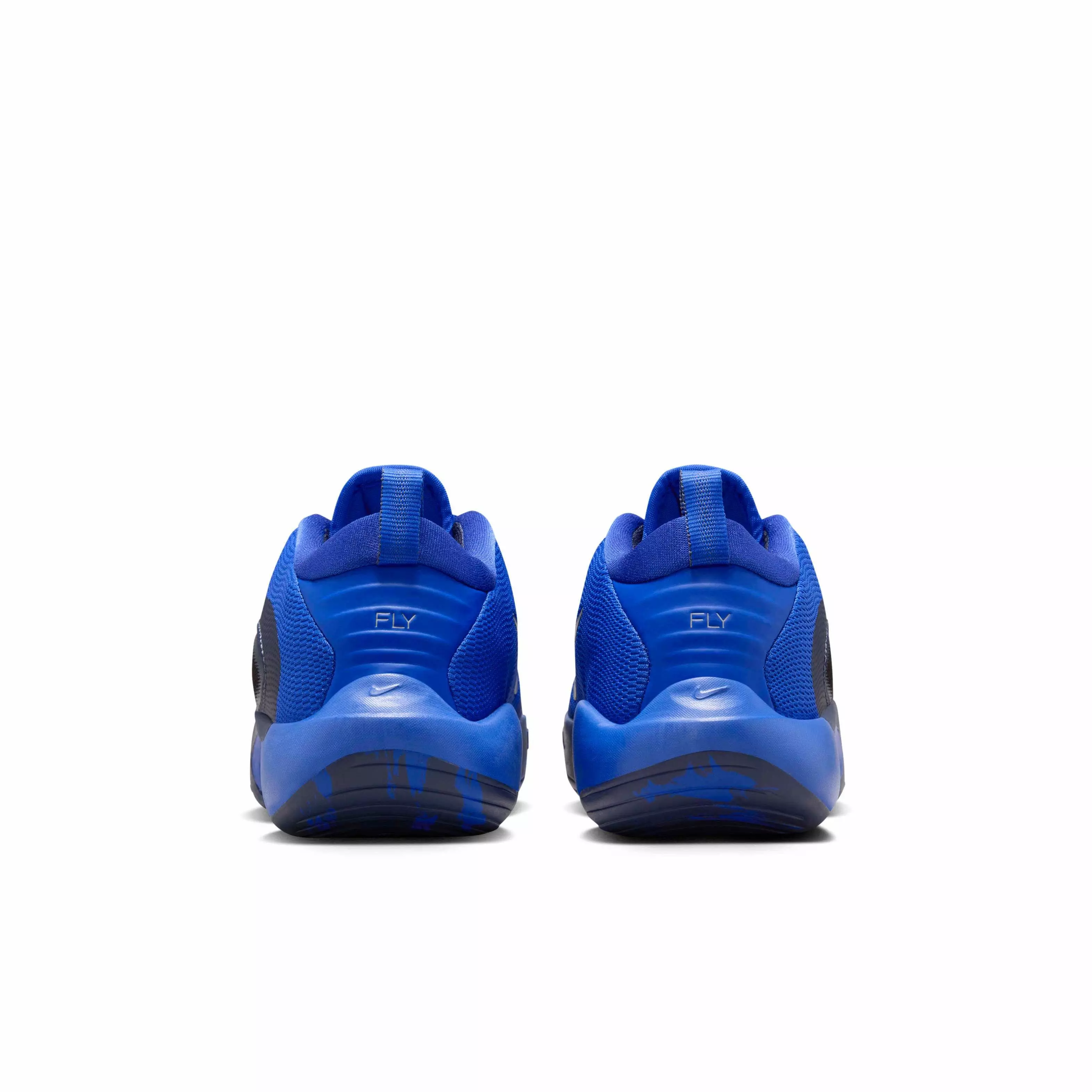 Nike IsoFly "Game Royal/Thunder Blue/Black/Wolf Grey" Grade School Boys' Basketball Shoe - ROYAL/BLUE/BLACK/GREY