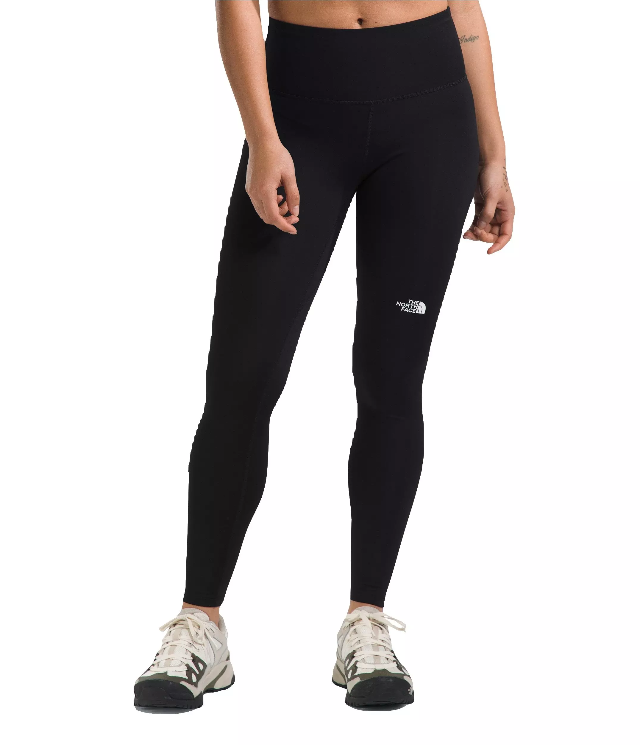 The North Face Women's 27" Elevation Flex Leggings -Black - BLACK
