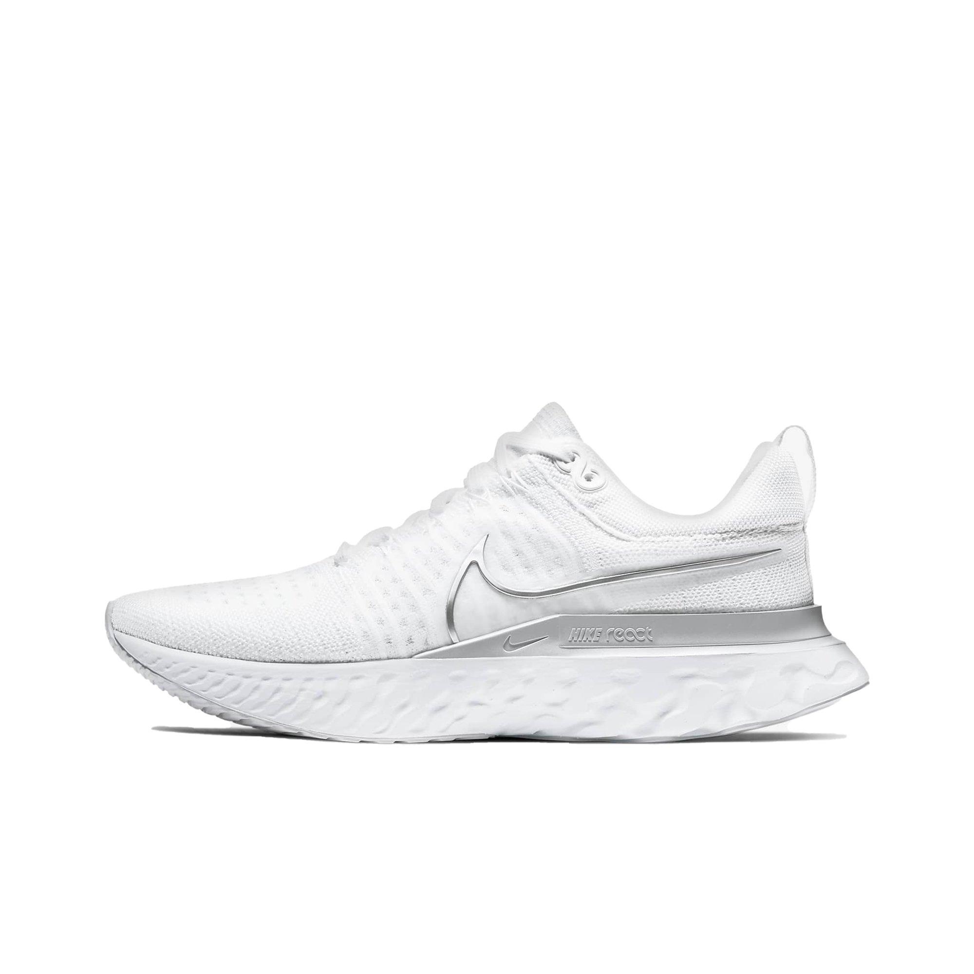 Nike React Infinity  2 "White" Women's Running Shoe - WHITE Thumbnail View 2