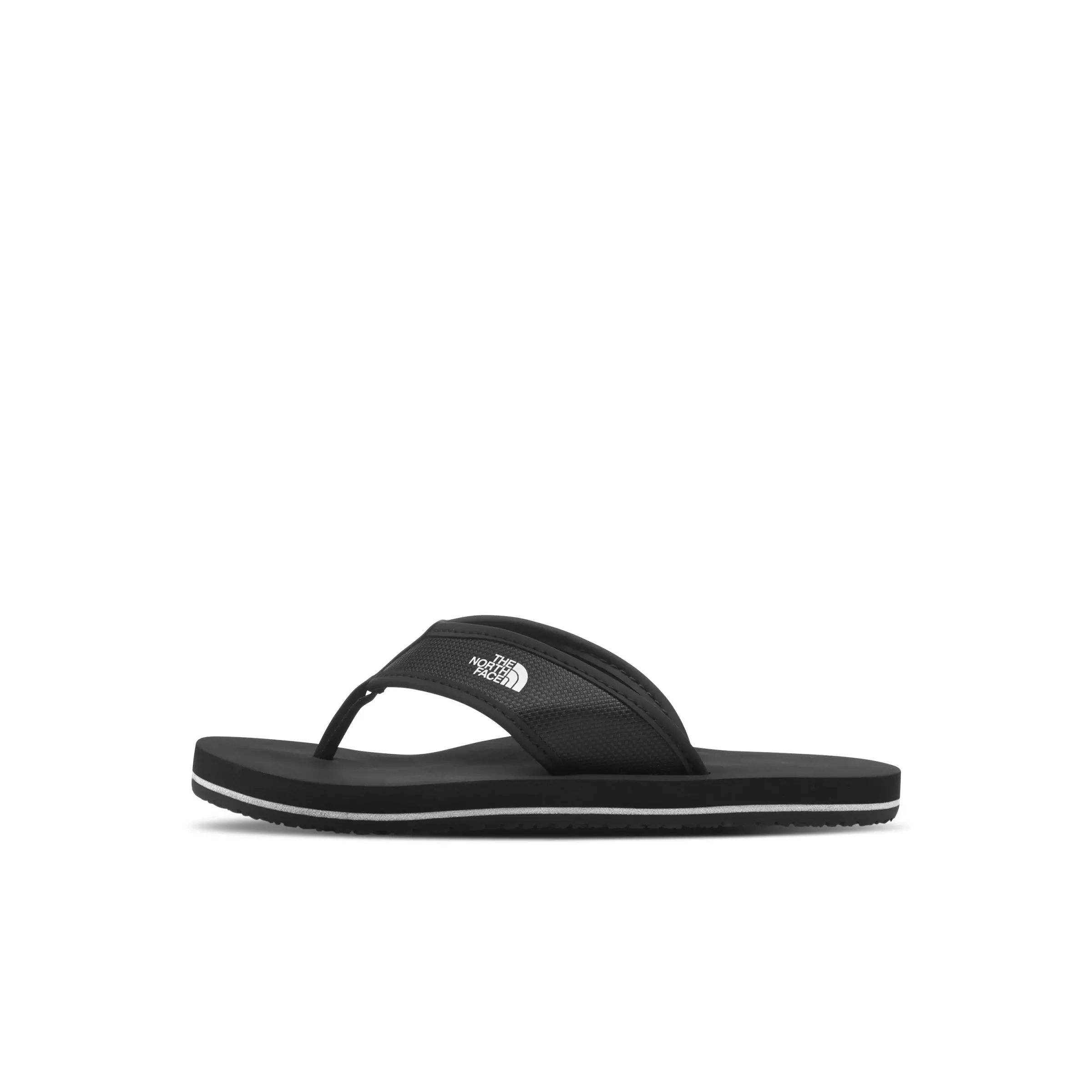 The North Face Base Camp "TNF Black/TNF White" Preschool Boys' Flip-Flop - BLACK/WHITE