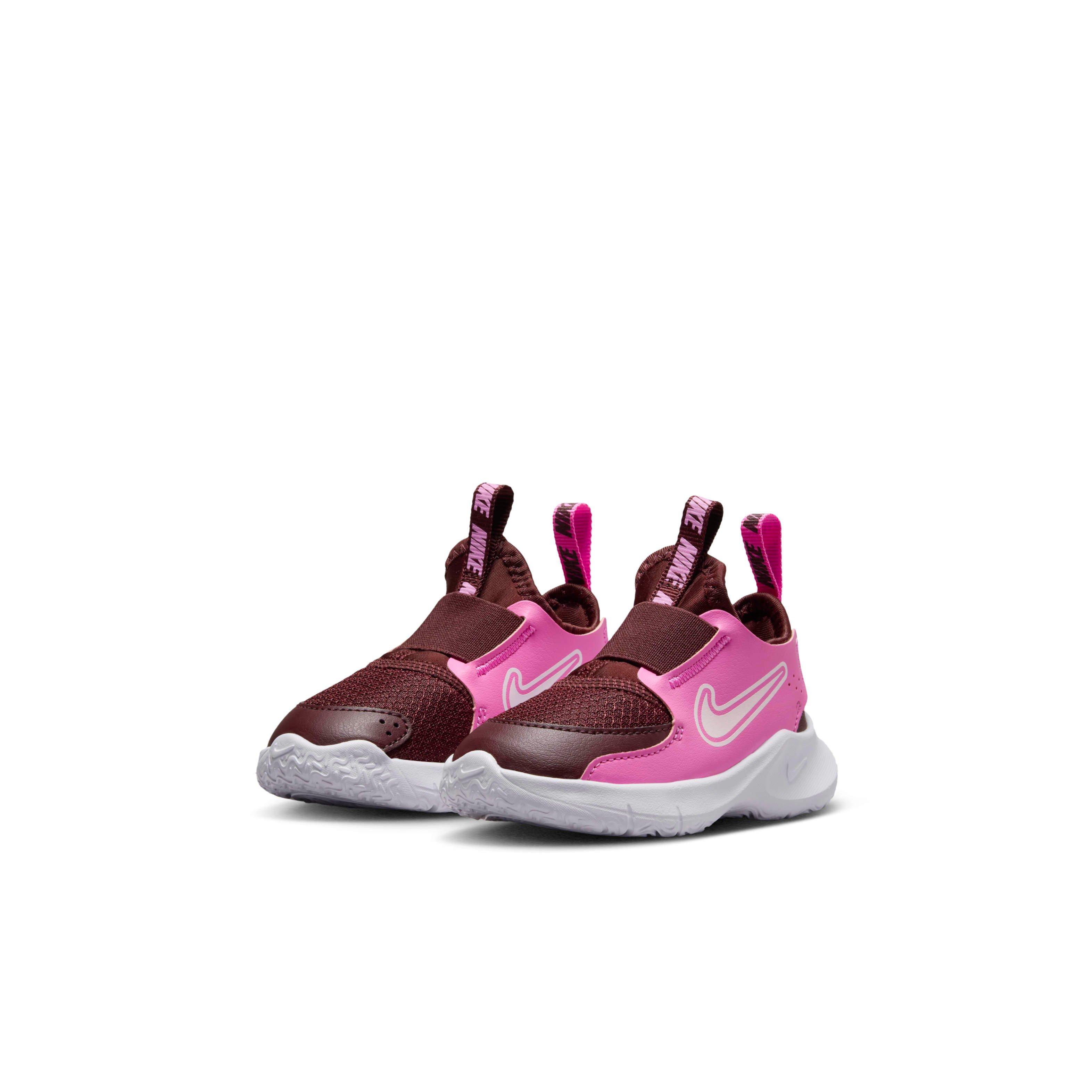 Nike Flex Runner 3 Infant Girls' "Burgundy Crush/Playful Pink/White" Running Shoe