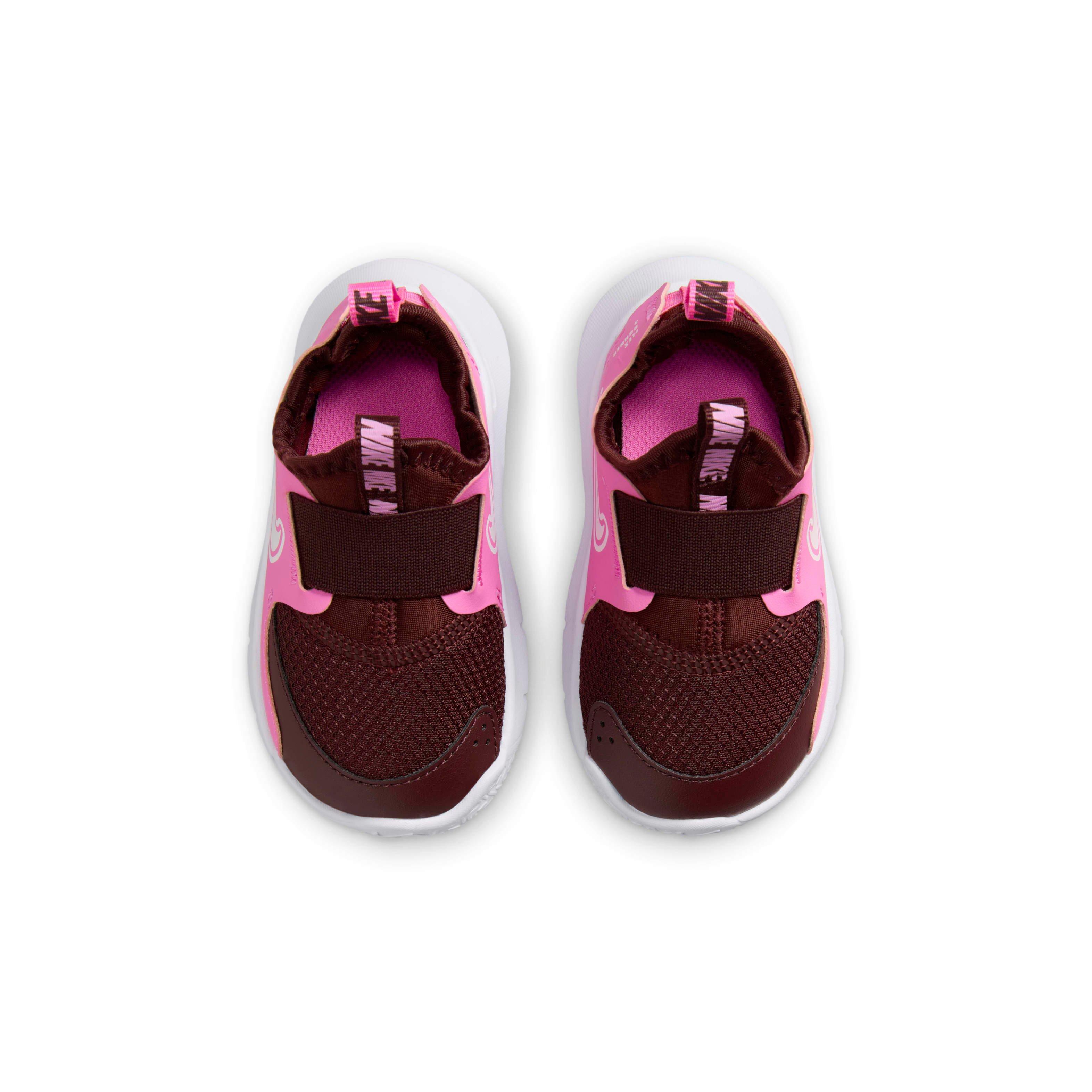 Nike Flex Runner 3 Infant Girls' "Burgundy Crush/Playful Pink/White" Running Shoe