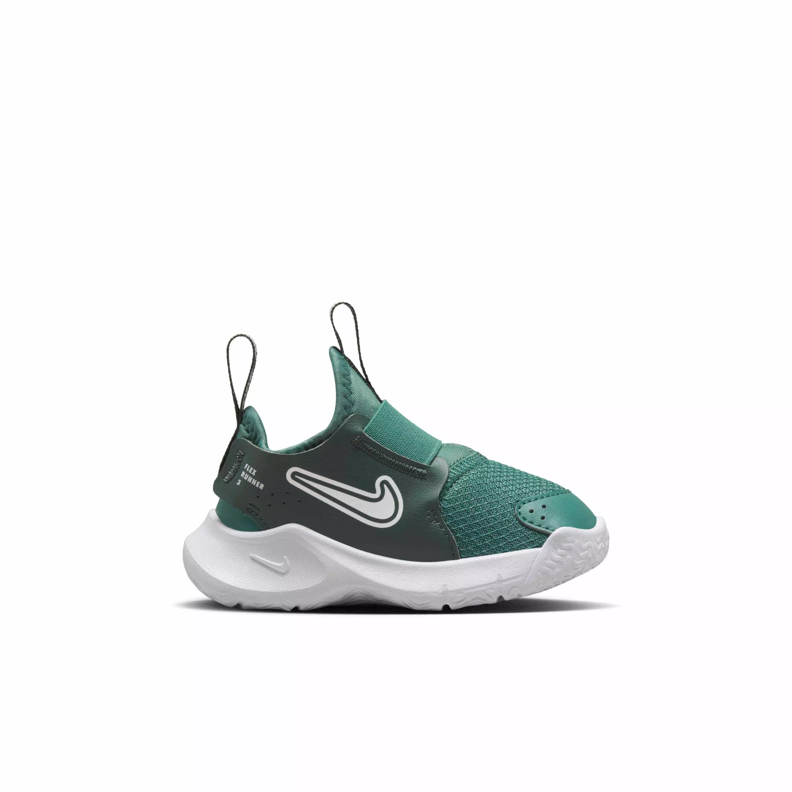 Nike Flex Runner 3 "Bicoastal/Vintage Green/White" Infant Boys' Running Shoe - BICOASTAL/GREEN/WHITE
