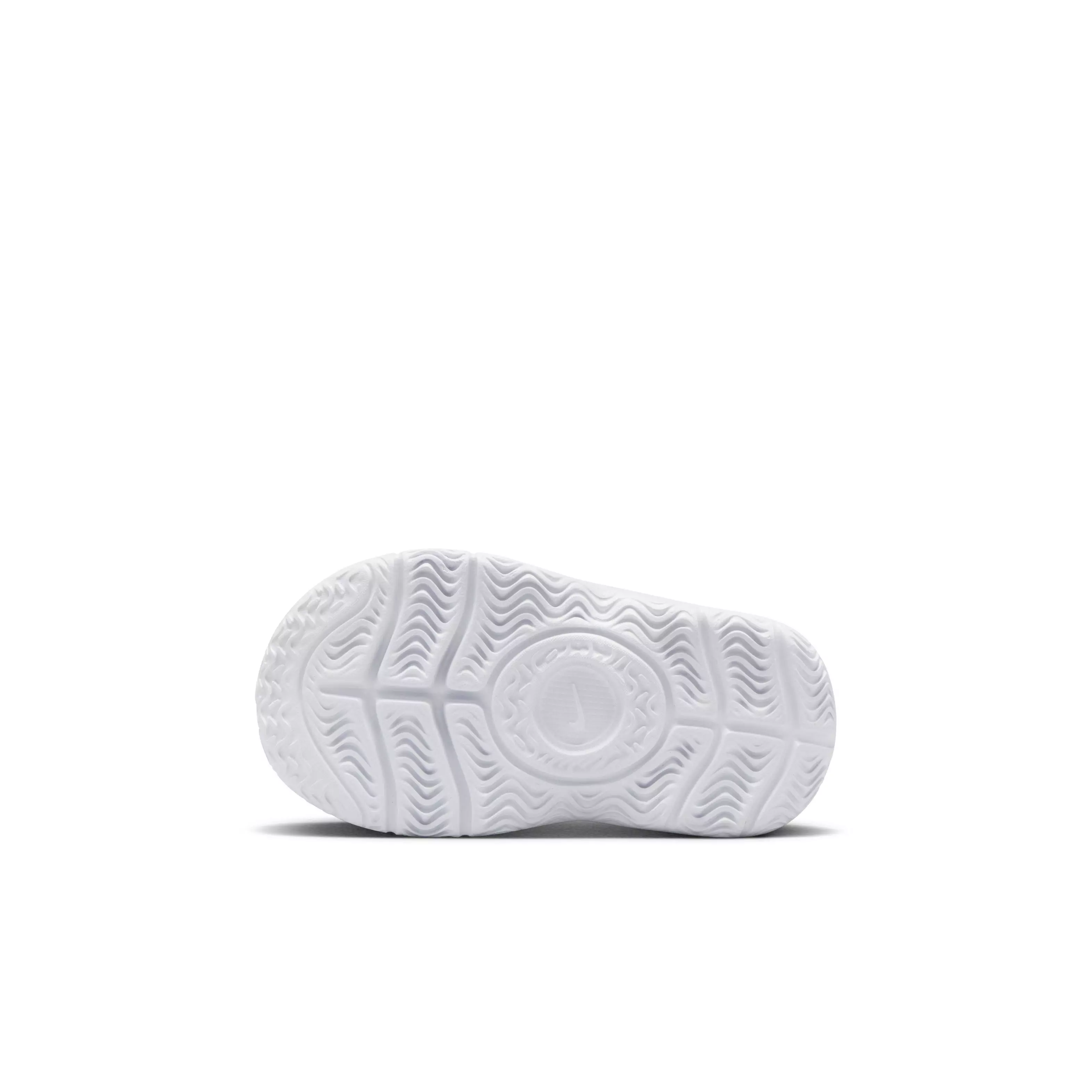 Nike Flex Runner 3 "Football Grey/Hot Fuchsia/White/Thunder Blue" Infant Kids' Running Shoe - GREY/FUCHSIA/WHITE/BLUE