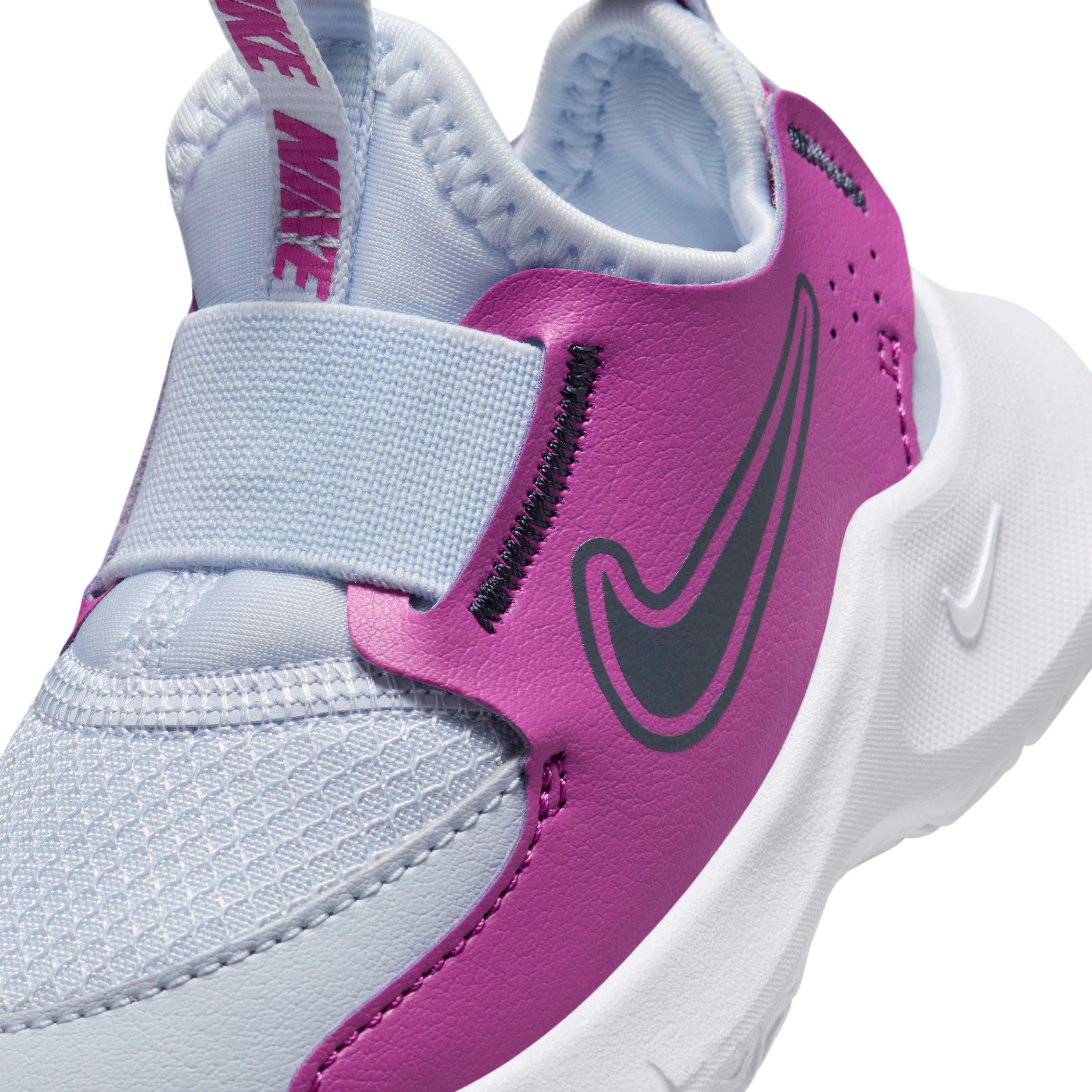 Nike Flex Runner 3 Infant Kids' "Football Grey/Hot Fuchsia/White/Thunder Blue" Running Shoe