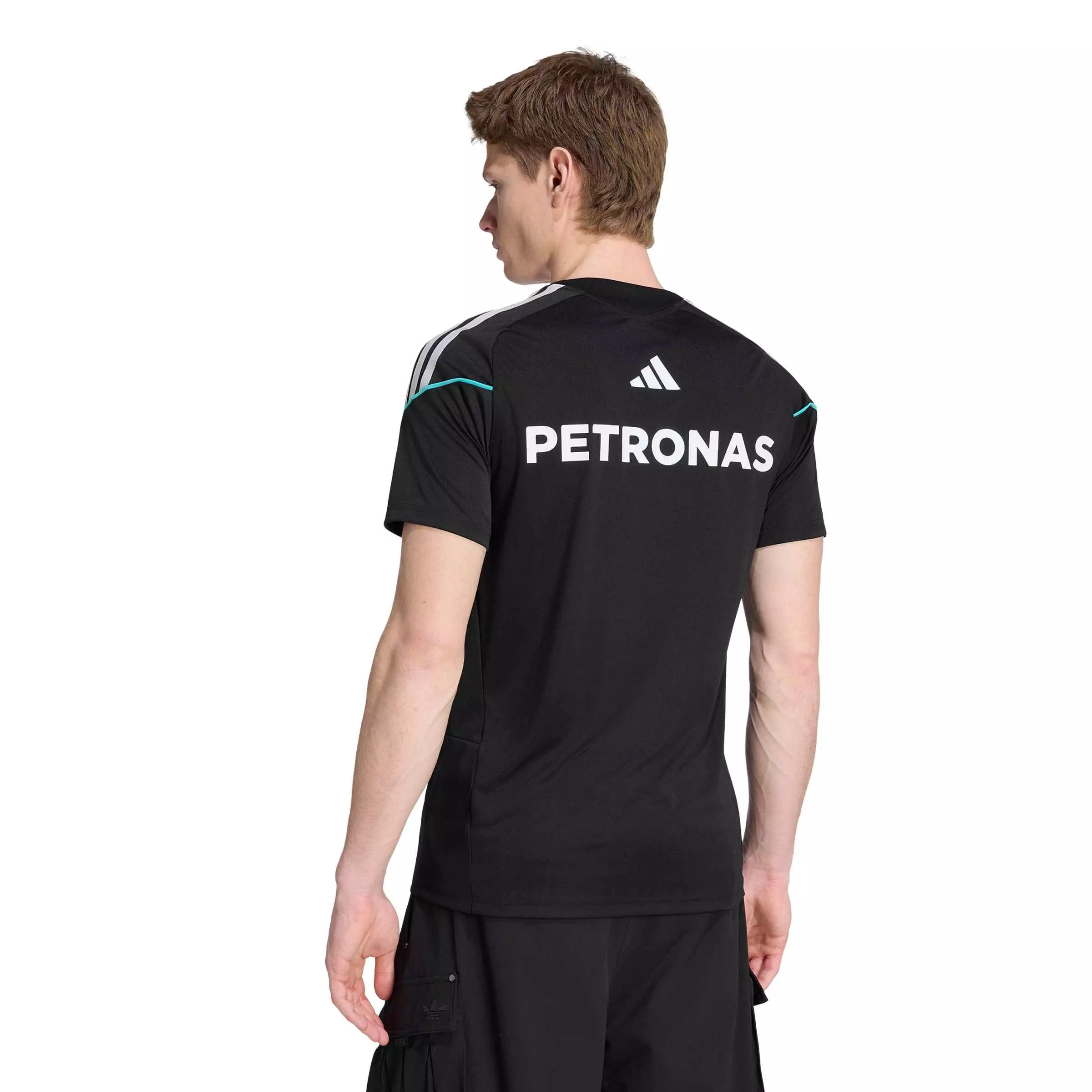 adidas Men's Mercedes-AMG Petronas Formula 1 Team Mechanics Jersey - Black - BLACK