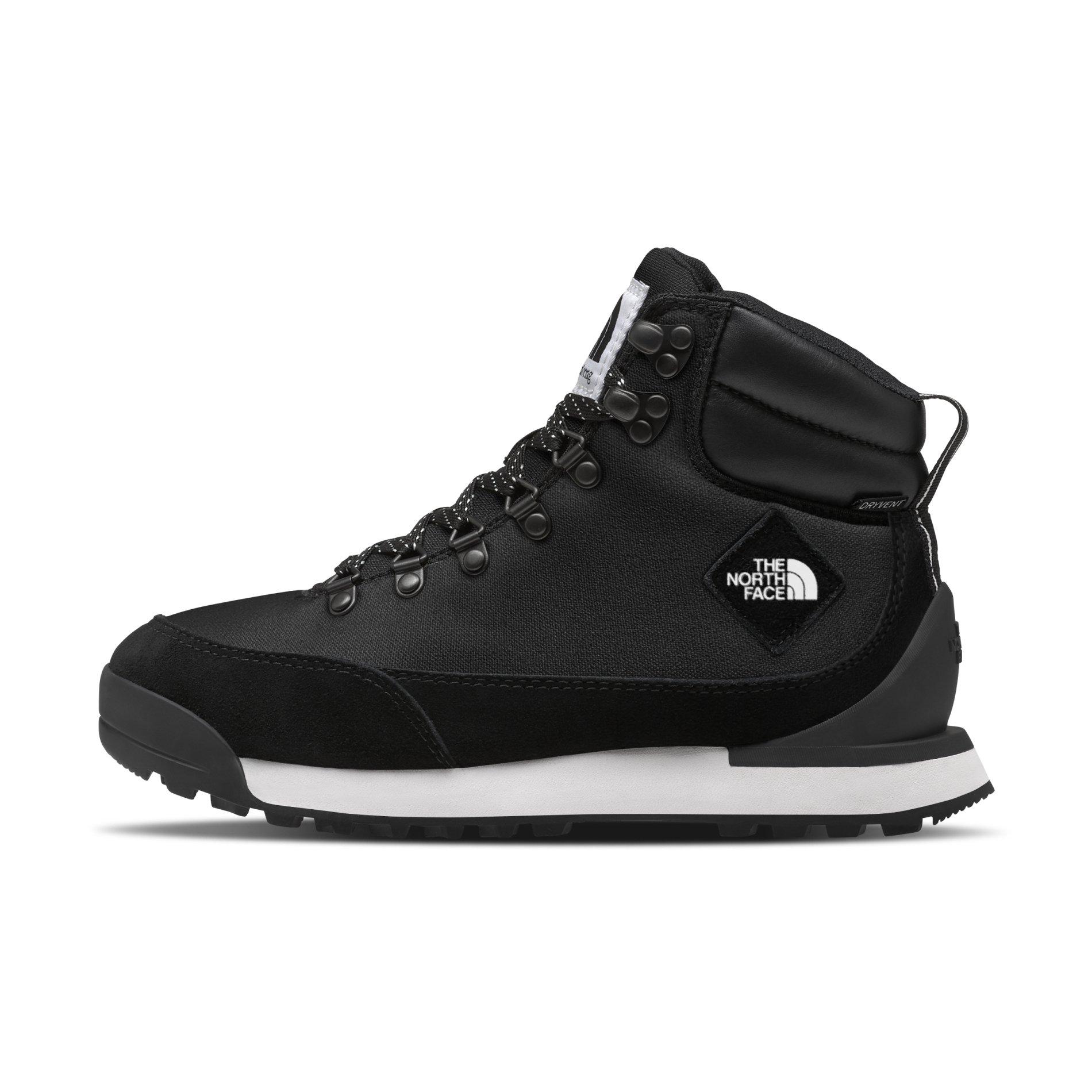 The North Face Back-To-Berkeley IV Textile "TNF Black/TNF White" Women's Waterproof Boot - BLACK/WHITE Thumbnail View 1