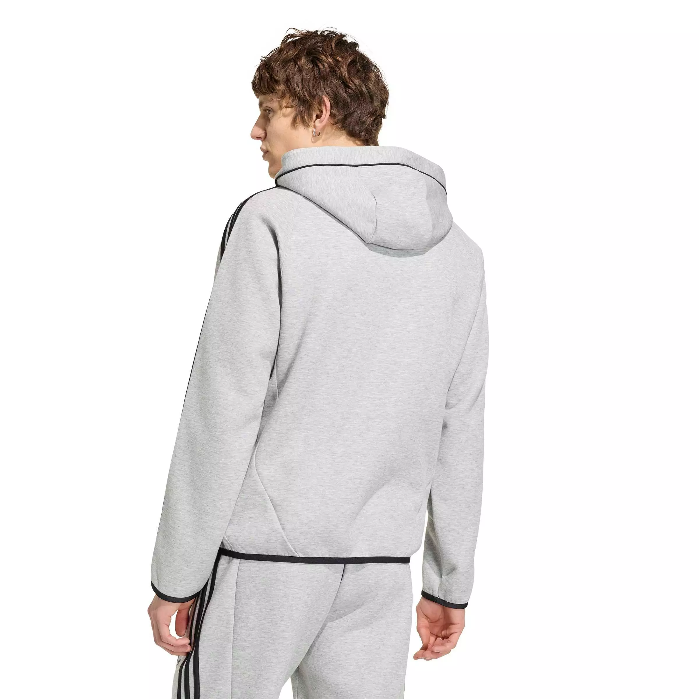 adidas Originals Men's Spacer Teamgeist 26 Cutline Full-Zip Jacket - Grey - GREY