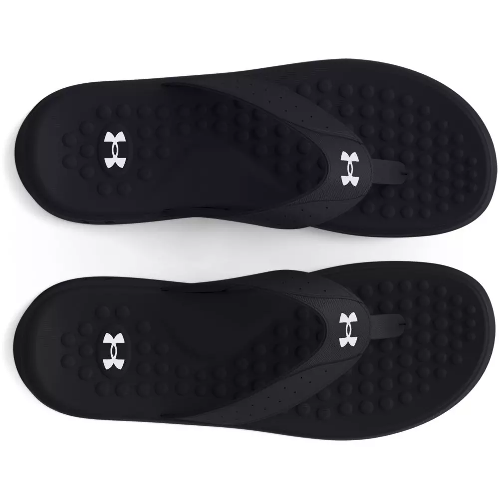 Under Armour Ignite Pro "Black/White" Men's Sandal - BLACK/WHITE