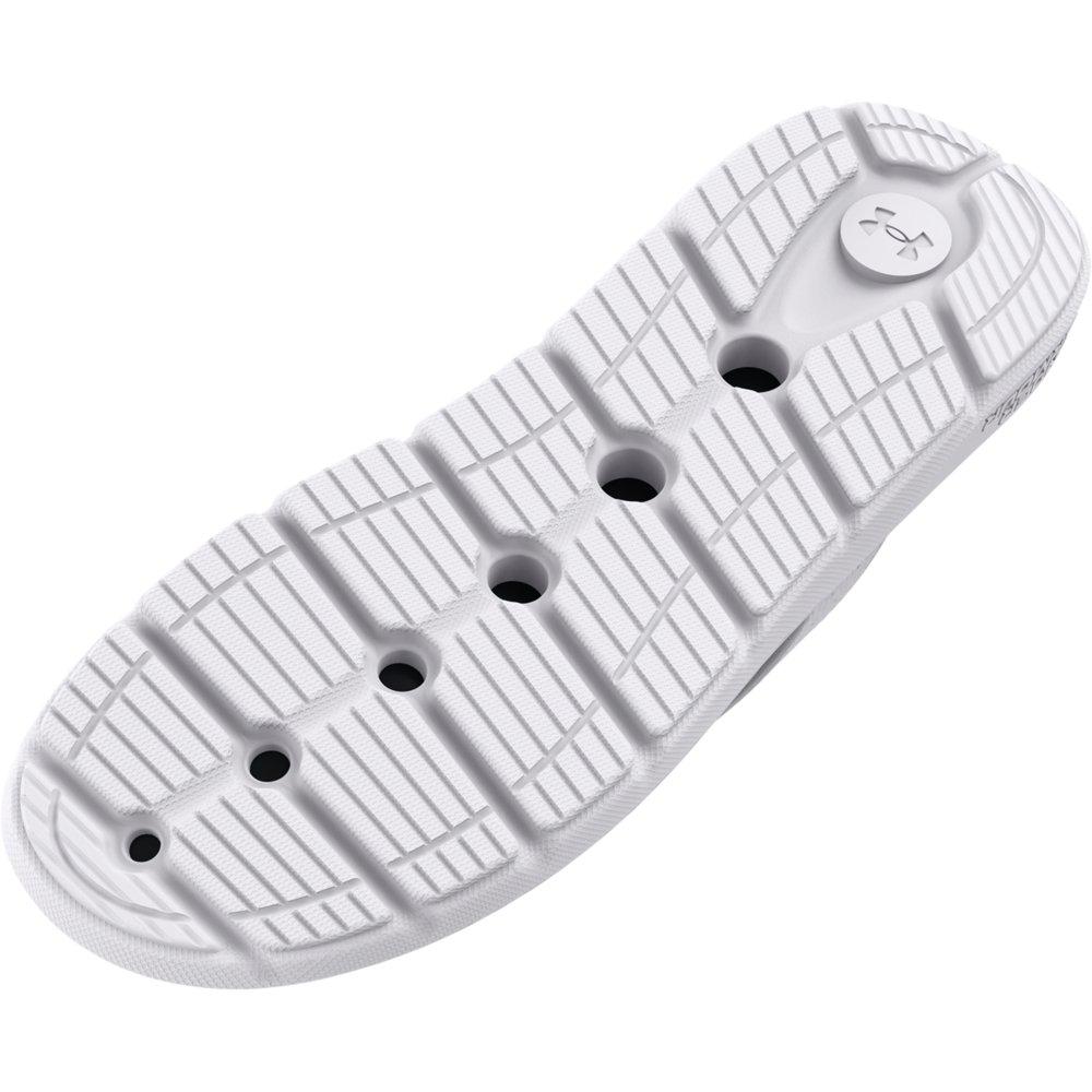Under Armour Ignite Pro "White/Halo Grey" Men's Slide - WHITE/GREY Thumbnail View 5