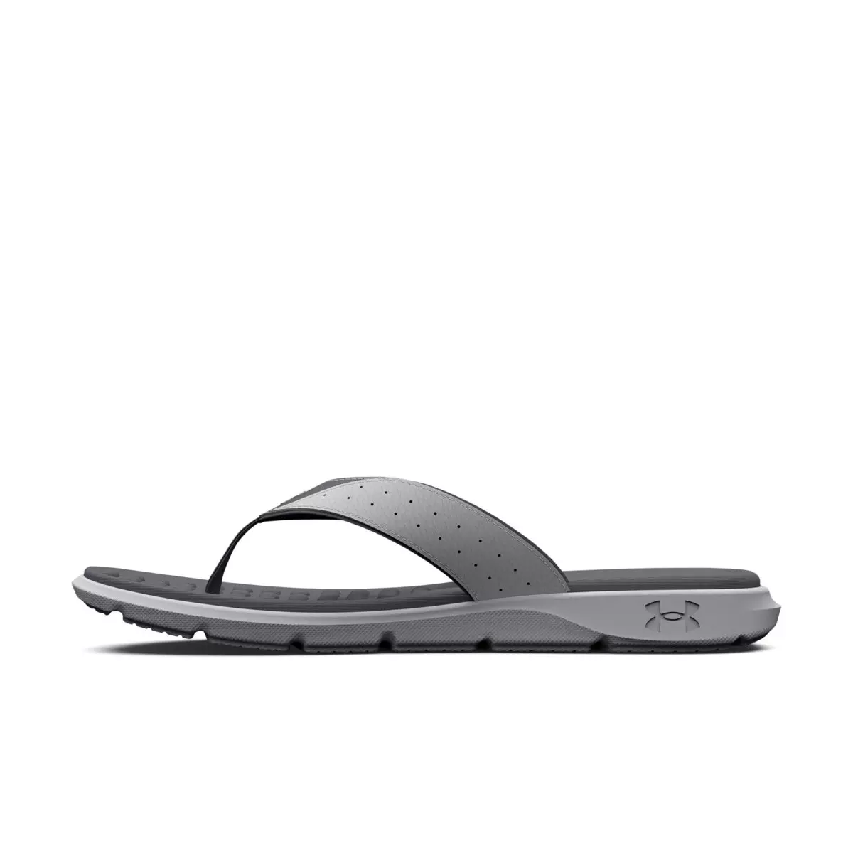 Under Armour Ignite Pro "Mod Grey/Pitch Grey" Men's Sandal - GREY/GREY