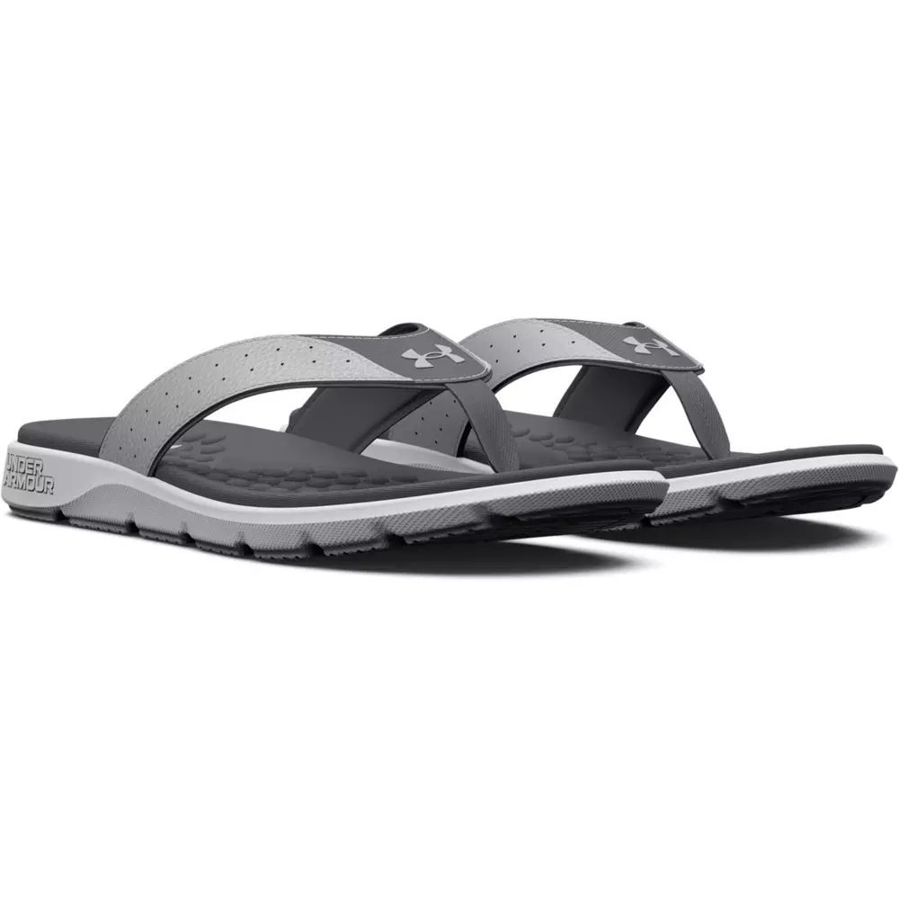 Under Armour Ignite Pro "Mod Grey/Pitch Grey" Men's Sandal - GREY/GREY