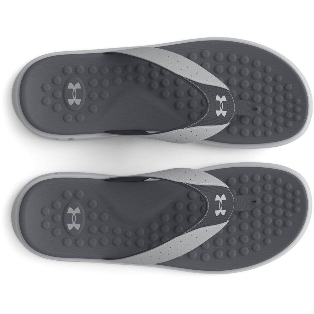Under Armour Ignite Pro "Mod Grey/Pitch Grey" Men's Sandal - GREY/GREY Thumbnail View 4