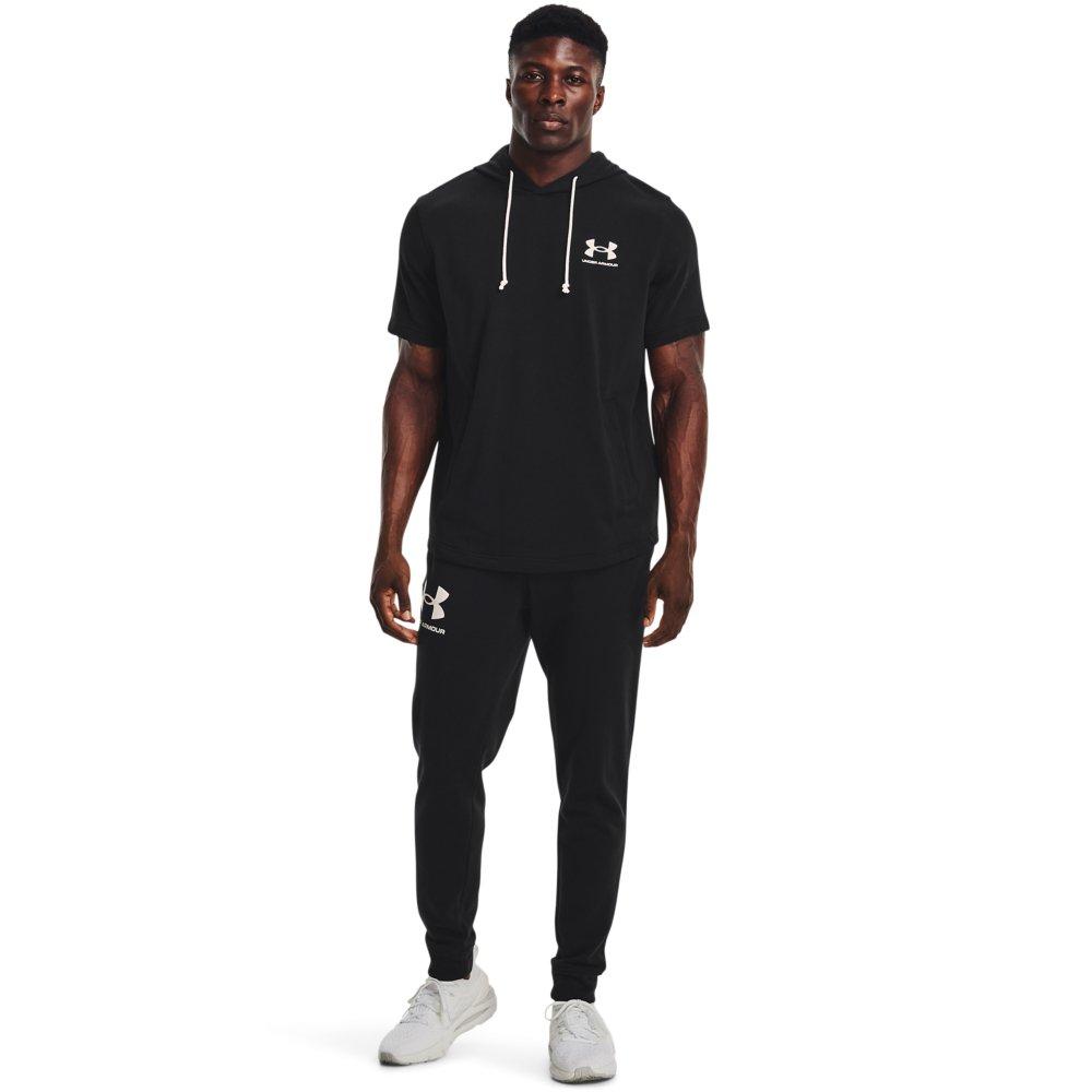 Men's ua sportstyle outlet terry short sleeve hoodie