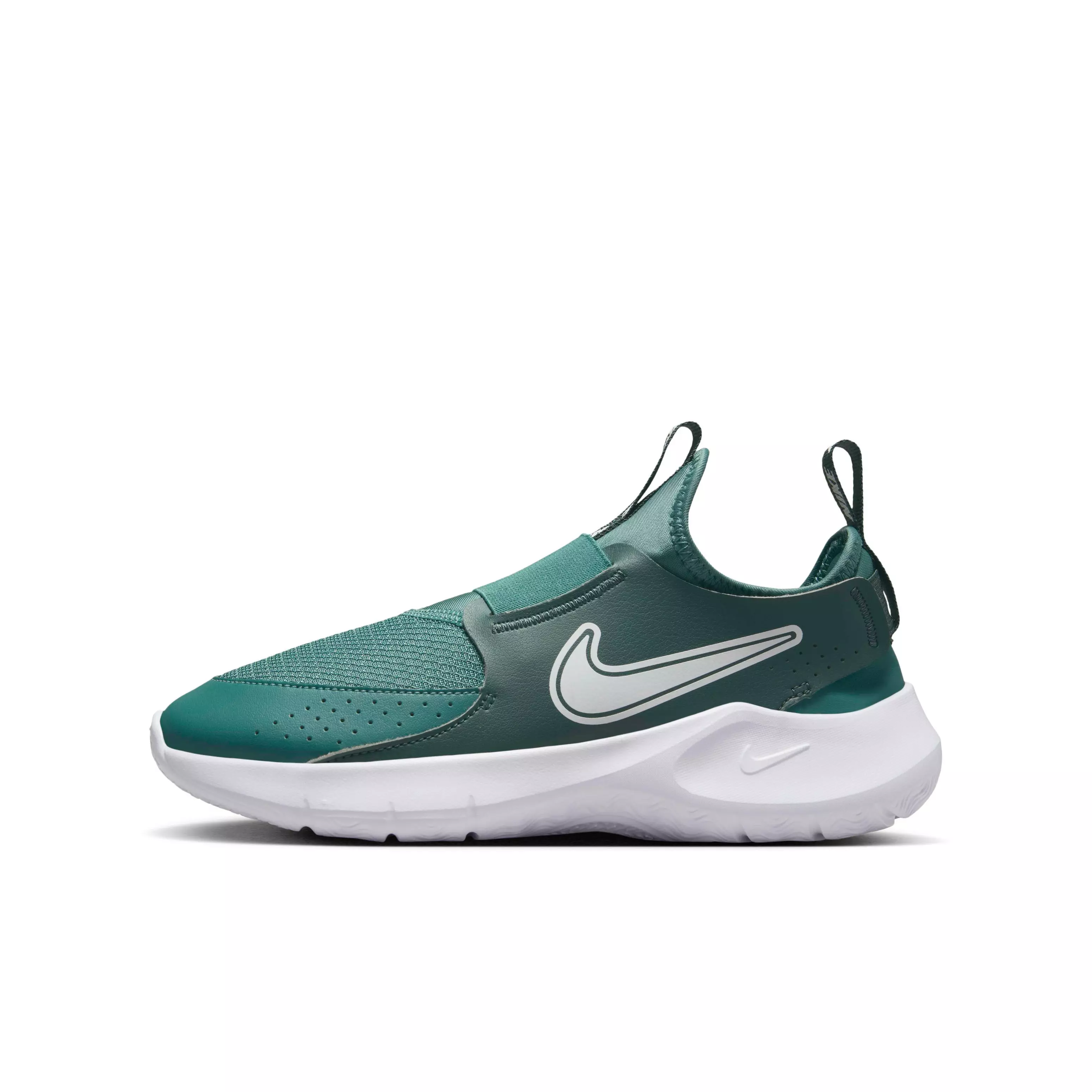 Nike Flex Runner 3 "Bicoastal/Vintage Green/White" Grade School Boys' Running Shoe - BICOASTAL/GREEN/WHITE