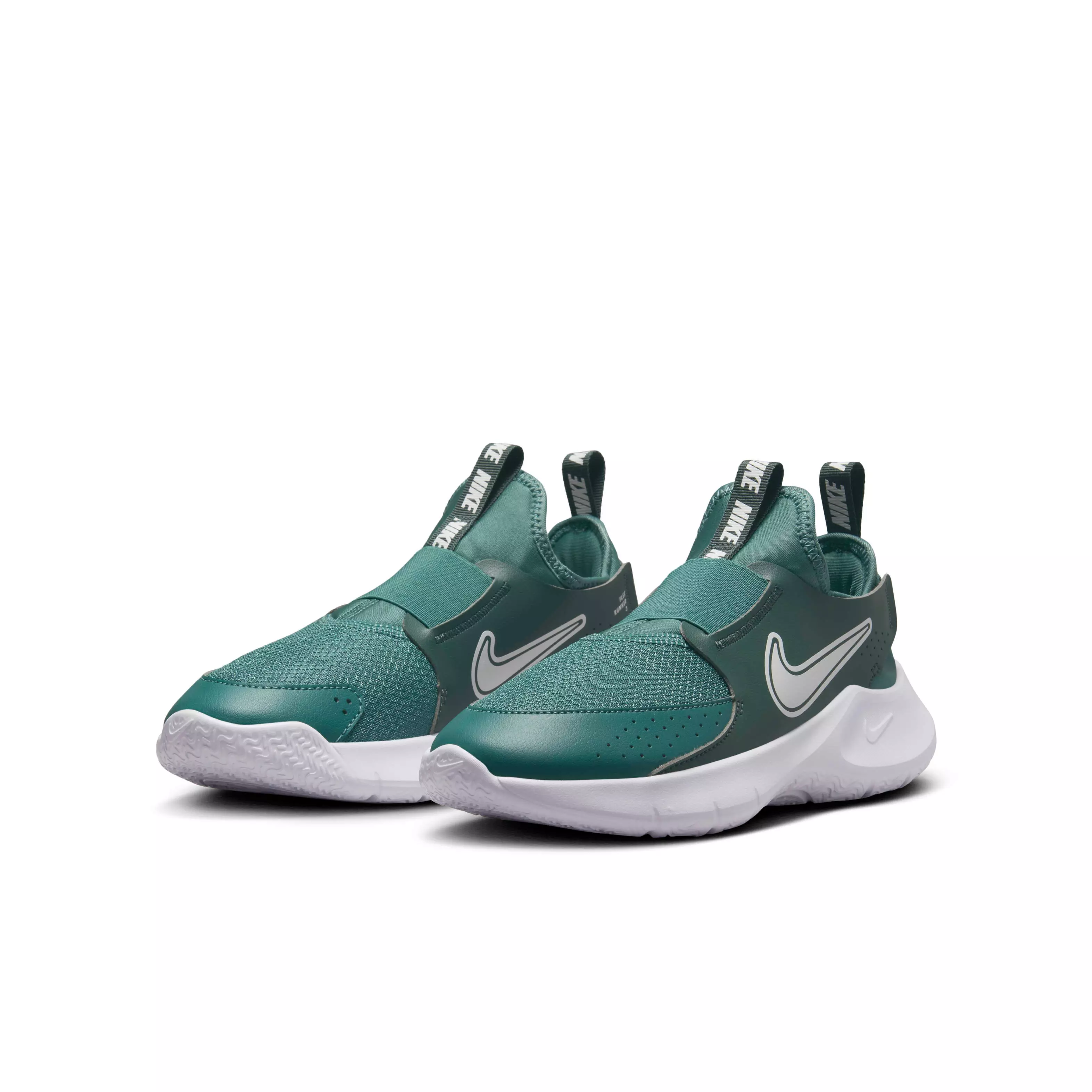Nike Flex Runner 3 "Bicoastal/Vintage Green/White" Grade School Boys' Running Shoe - BICOASTAL/GREEN/WHITE